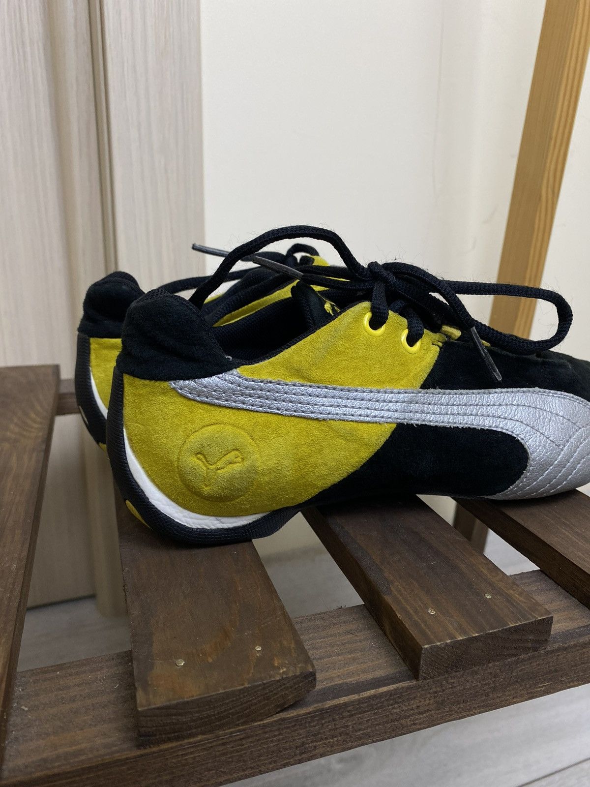 Puma Vintage Puma speed cat black yellow shoes size 39(25 cm) Size US 9 / IT 39 - 7 Thumbnail