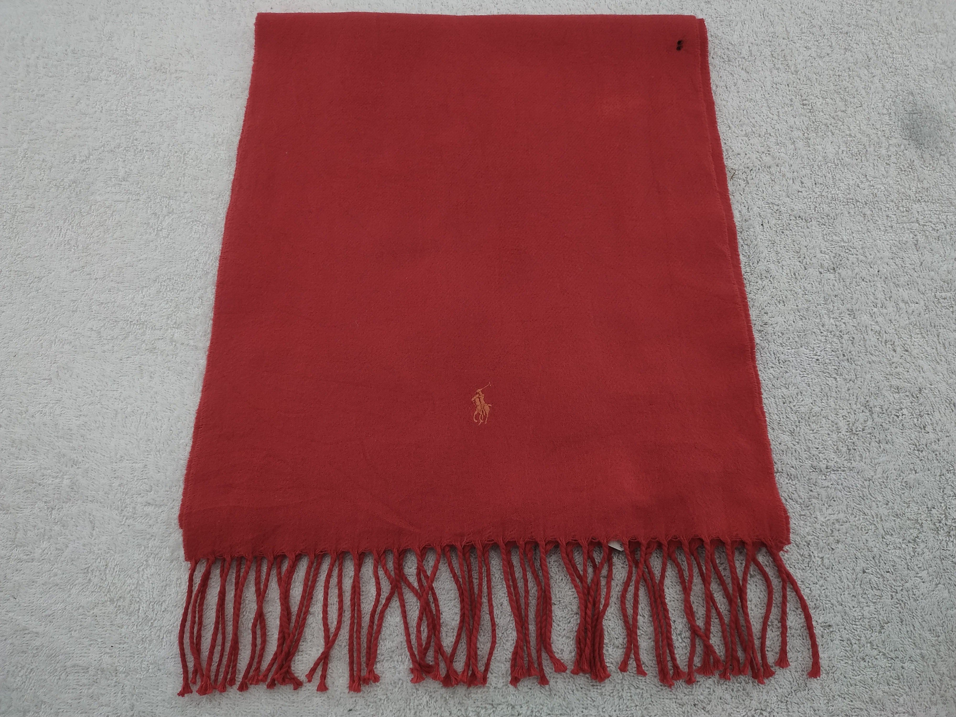 Polo Ralph Lauren × Vintage Polo Ralph Lauren Scarf / Muffler / Neckwear - WW483 Size ONE SIZE - 1 Thumbnail