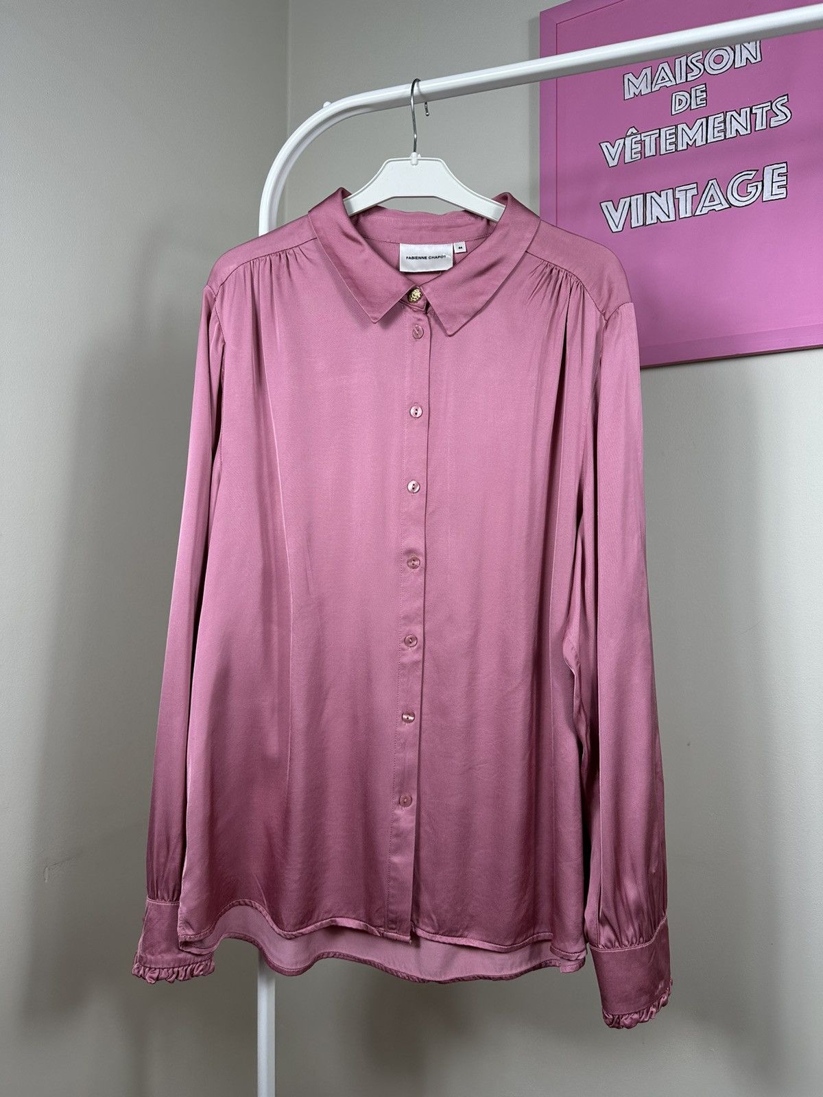 Other Fabienne Chapot Luca Blouse Button Up Size M / US 6-8 / IT 42-44 - 1 Thumbnail