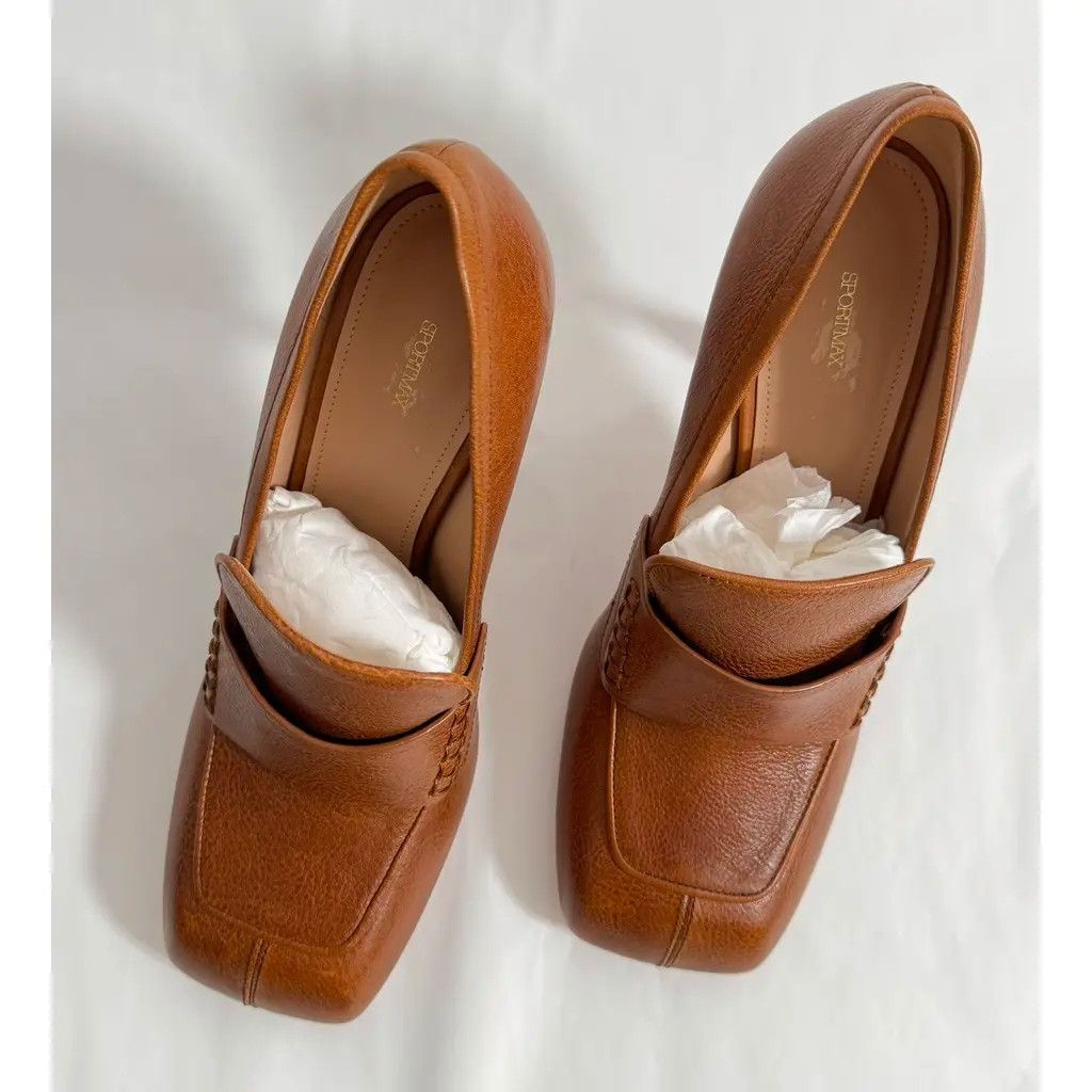 Sportmax Leather flats, Sportmax Size US 7 / IT 37 - 5 Thumbnail