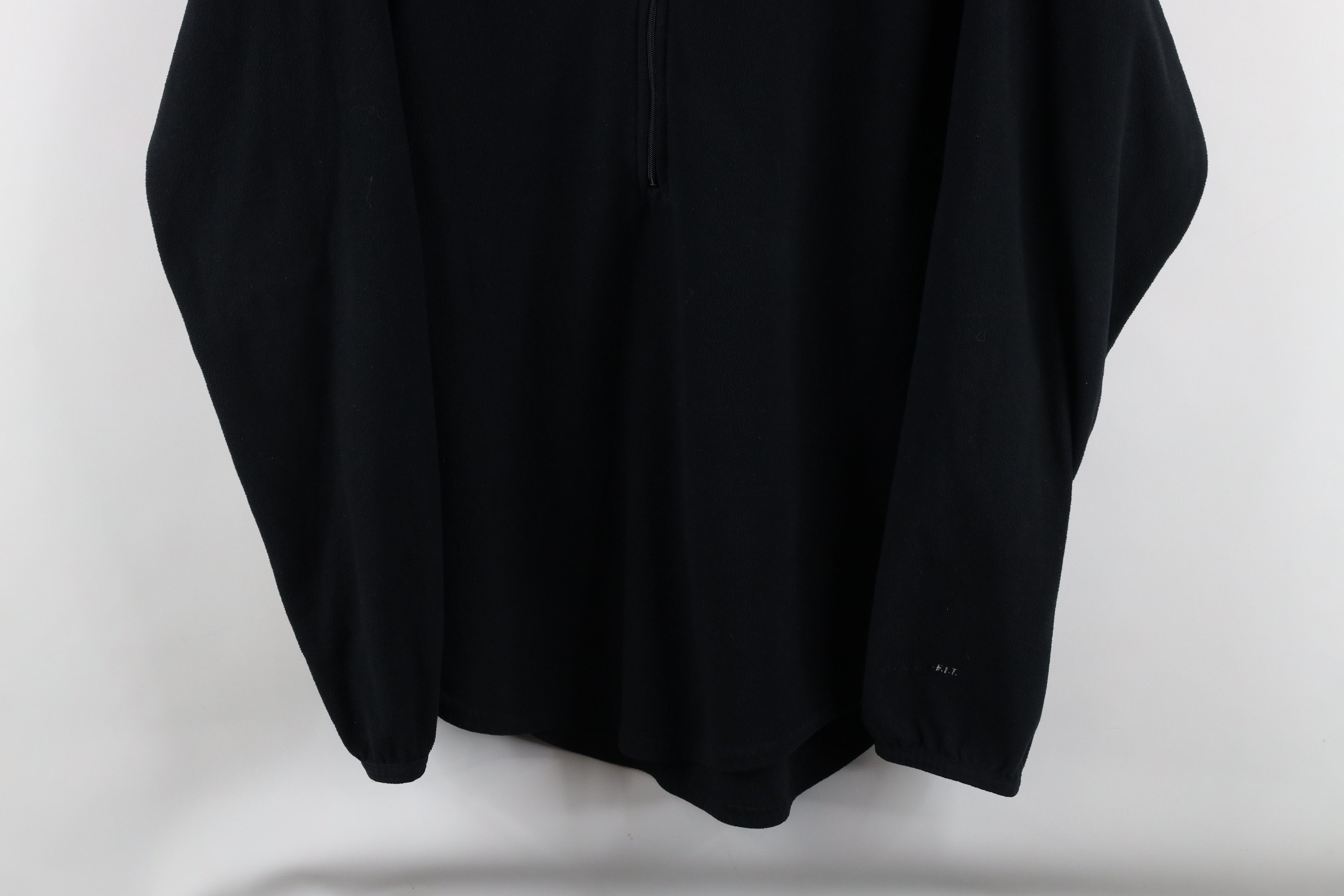 Nike × Vintage Vintage 90s Nike Scott Mini Swoosh Half Zip Fleece Sweater Size US M / EU 48-50 / 2 - 3 Thumbnail