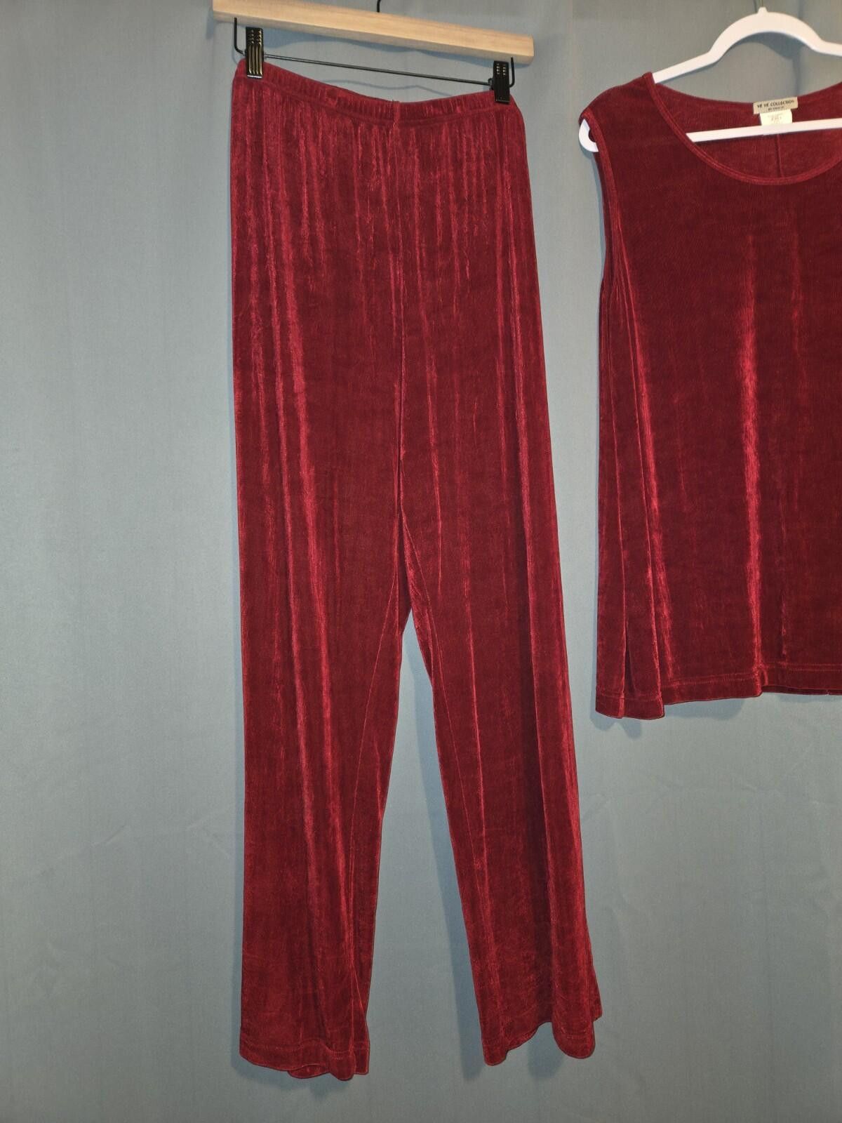 Other Ve Ve Collection By Vikki Vi Women's Red Top 3X Bottom 1X Size ONE SIZE - 2 Thumbnail