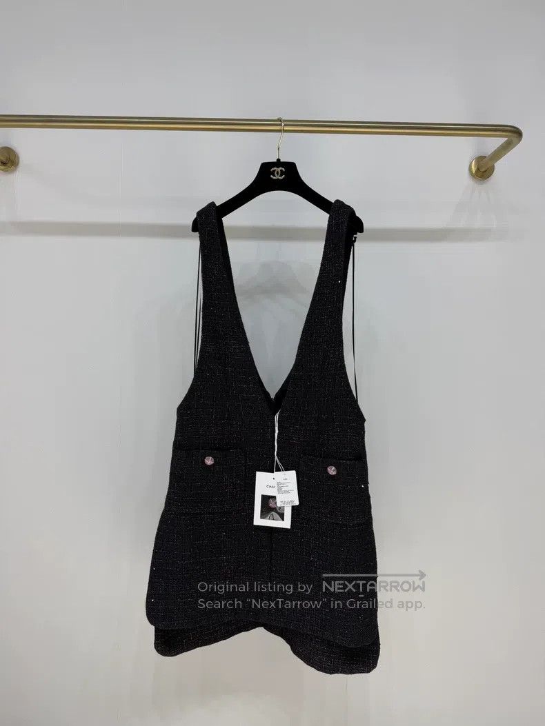 Chanel Chanel 24C small best beaded fabric fine glitter coarse tw Size XXS / US 00 / IT 34 - 1 Thumbnail