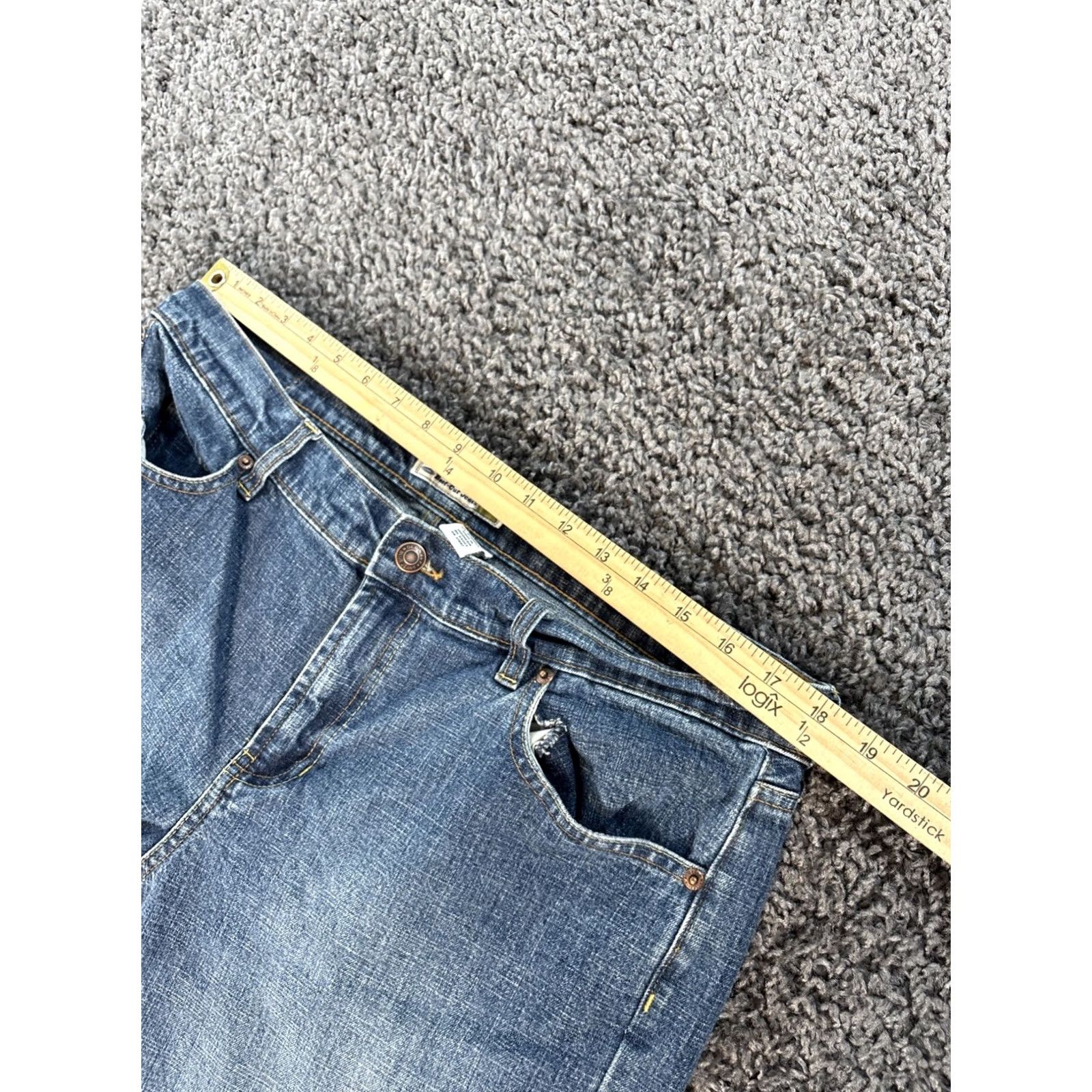 Old Navy VINTAGE Old Navy Jeans Bootcut Womens 36x30 Medium Stretch Blue 36 Inseam 30 Mid Rise Women Size 25" / US 0 / IT 36 - 4 Thumbnail