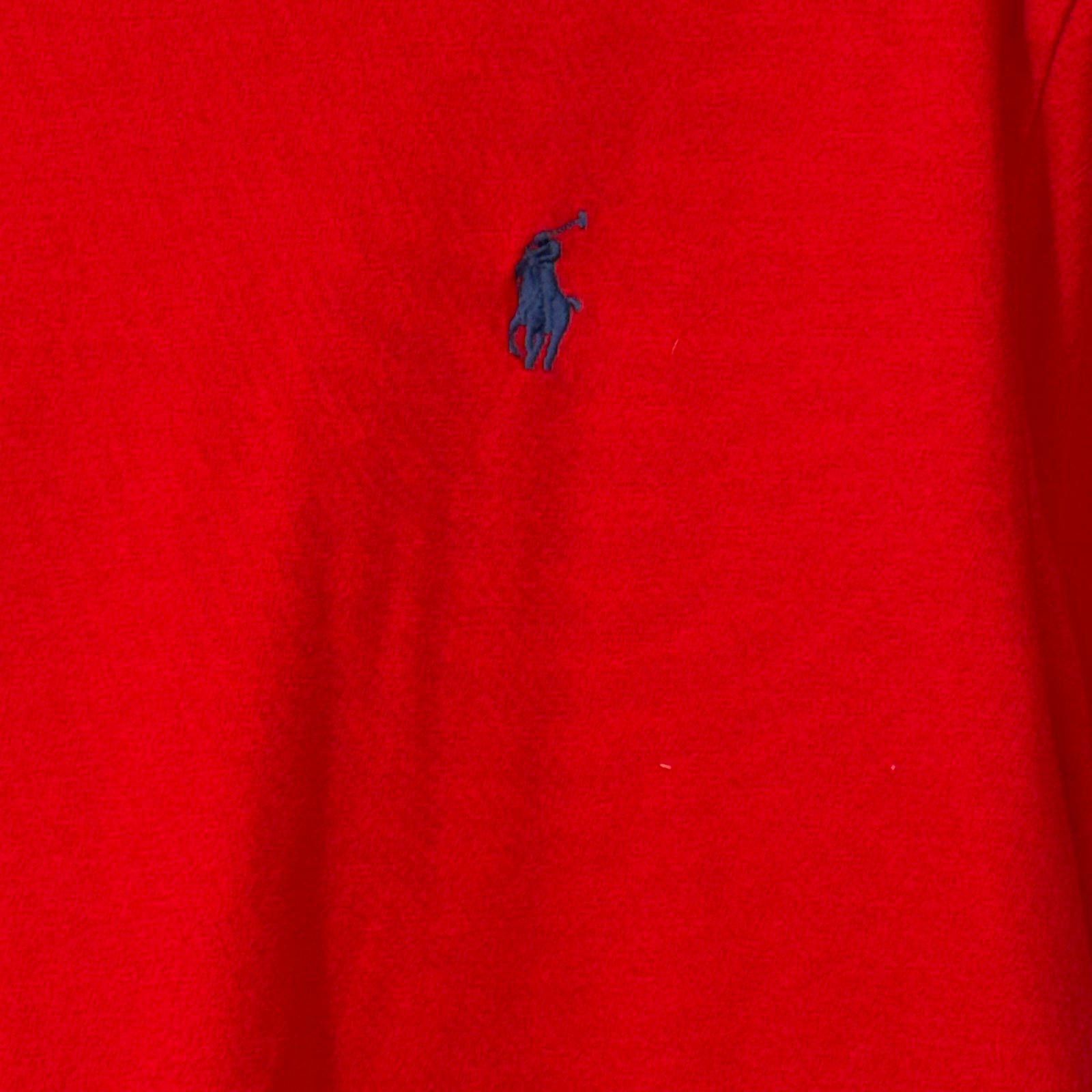 Polo Ralph Lauren Polo Ralph Lauren XL Custom Slim Fit Red T-Shirt Size US XL / EU 56 / 4 - 3 Thumbnail