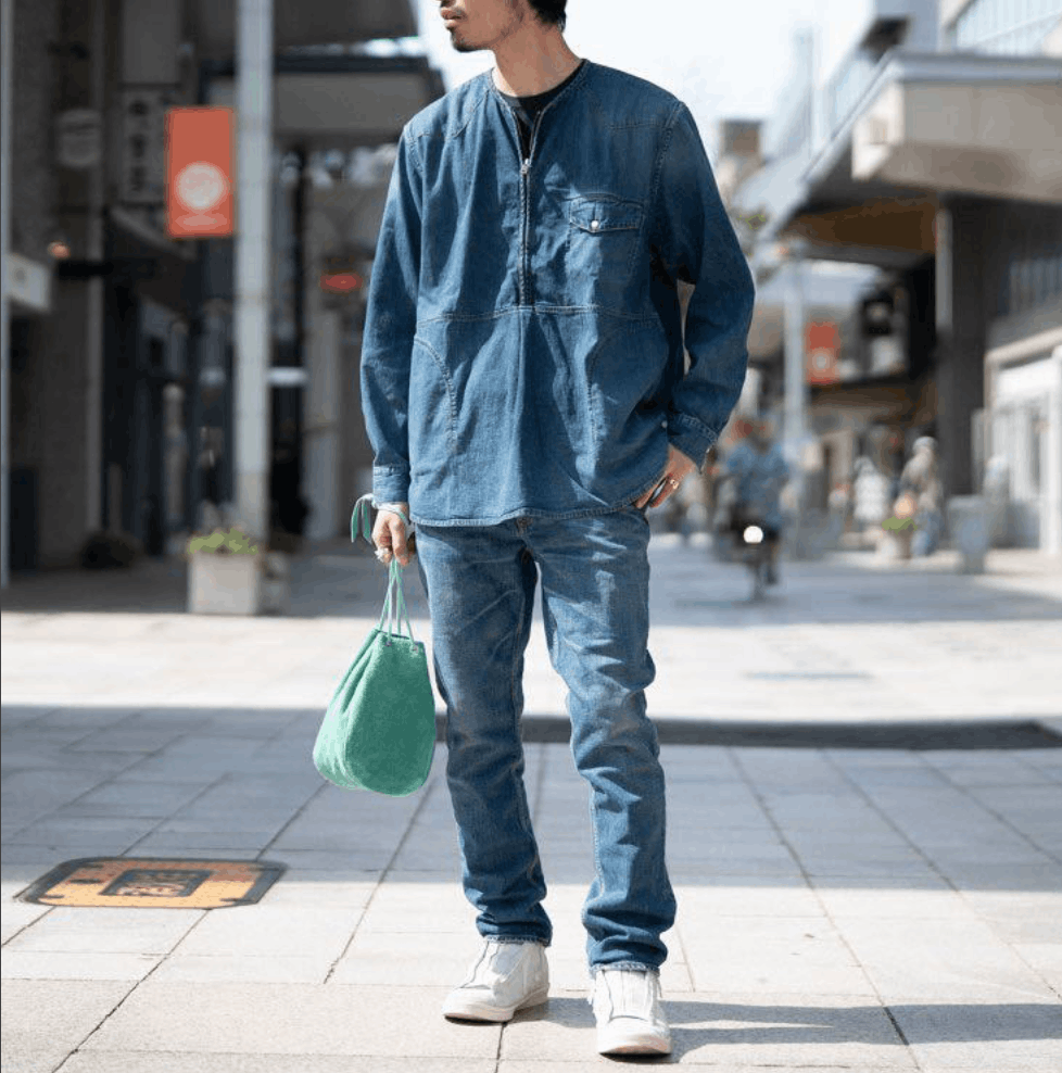 Nonnative nonnative TRUCKER L/S SHIRT JACKET COTTON 7.5oz DENIM Size US S / EU 44-46 / 1 - 4 Thumbnail