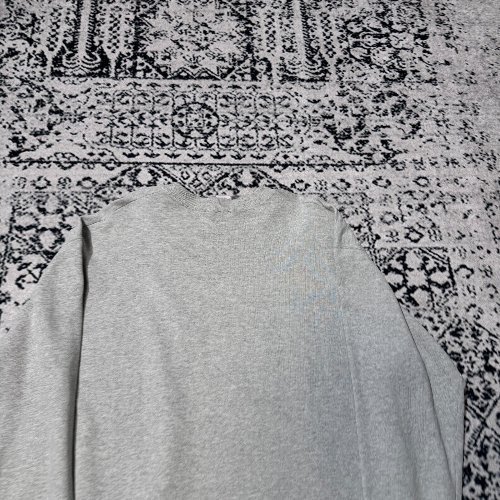 Fruit Of The Loom × Vintage Vintage Gray Cotton Crewneck Size XL Fruit Of The Loom Size US XL / EU 56 / 4 - 14 Thumbnail
