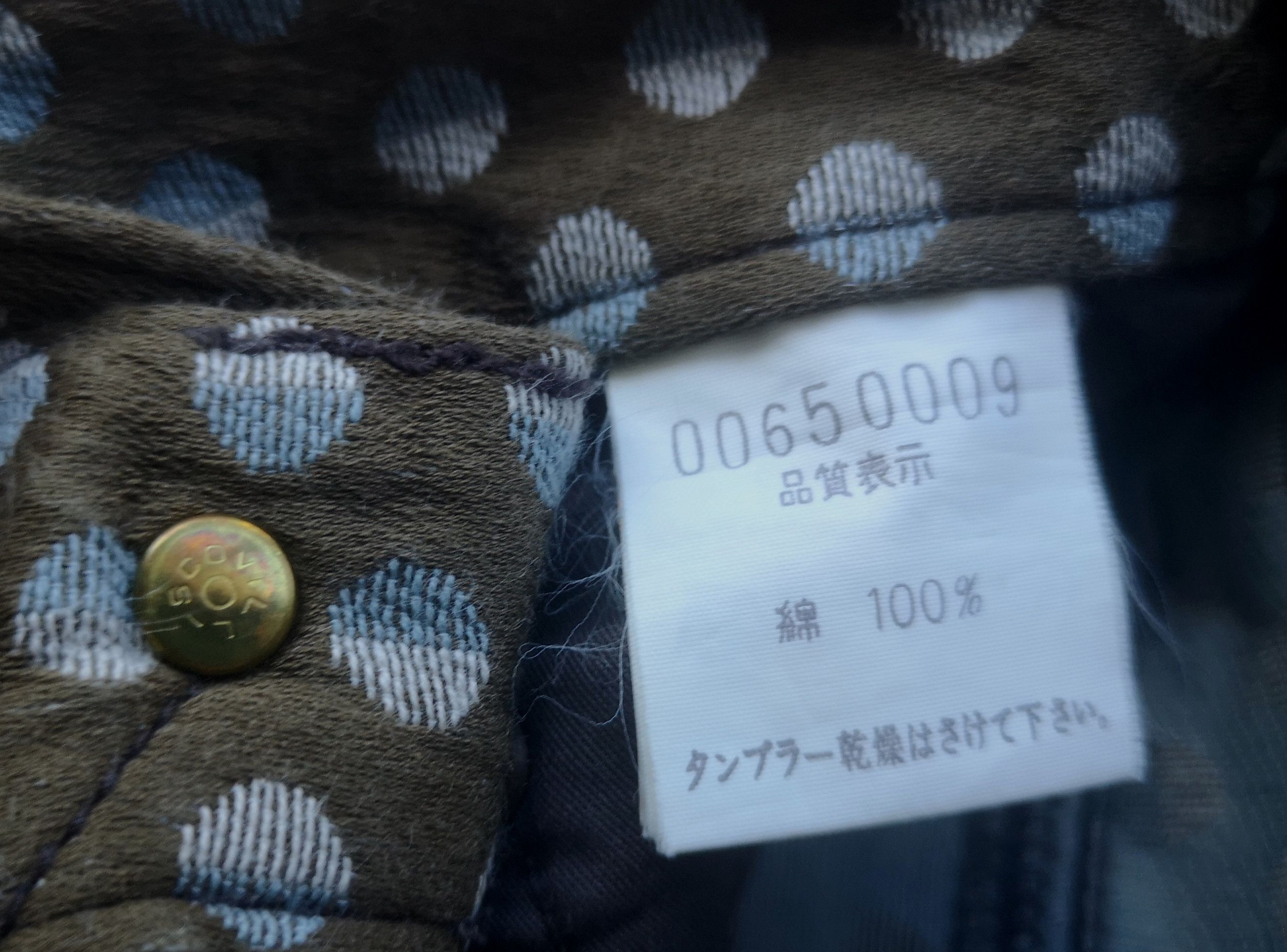 ABAHOUSE × Japanese Brand Vintage Japan Designer Brand Abahouse Polkadot Flare Pants Size 29" - 6 Thumbnail
