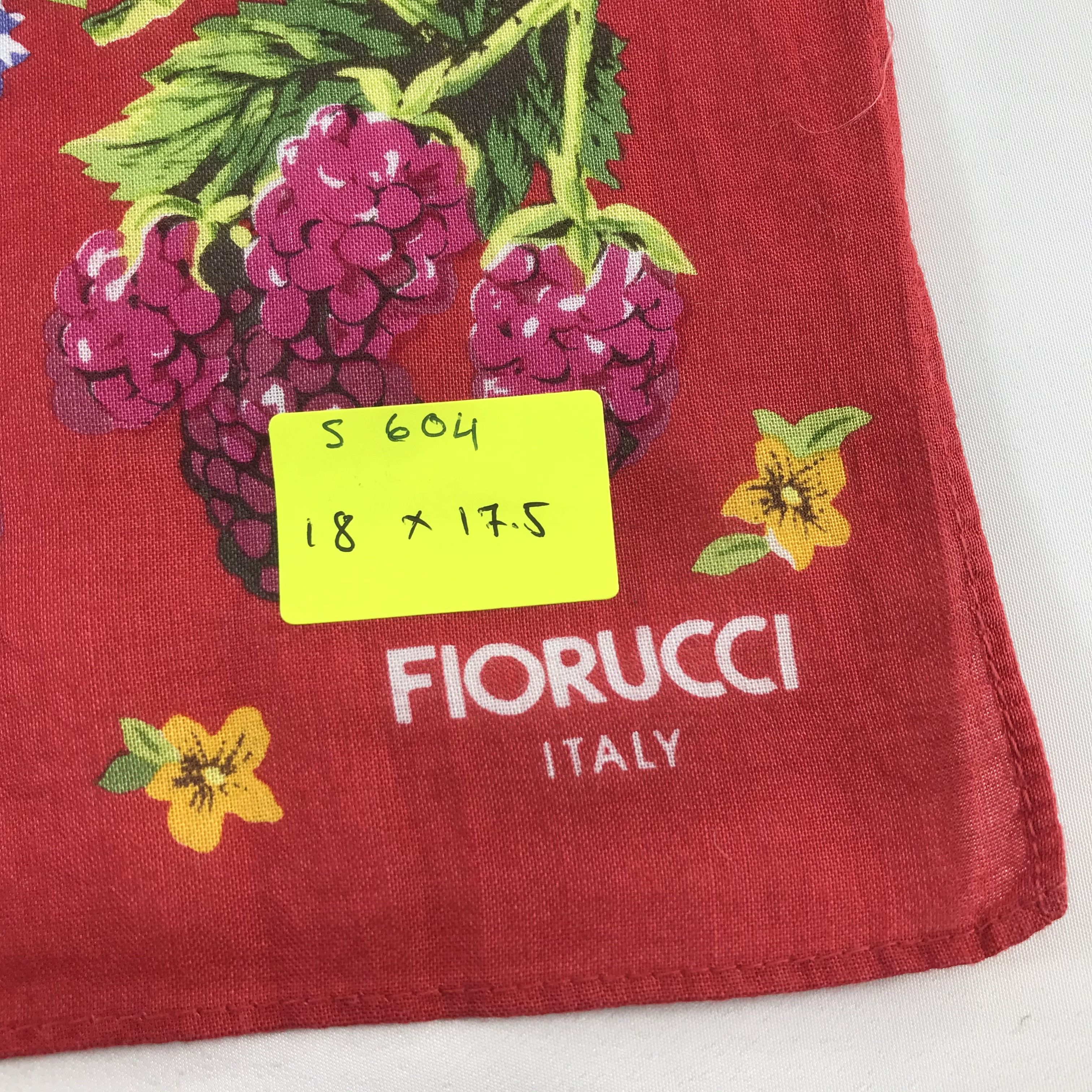 Fiorucci × Vintage Fiorucci Bandana / Handkerchief / Neckerchief - S604 Size ONE SIZE - 5 Thumbnail