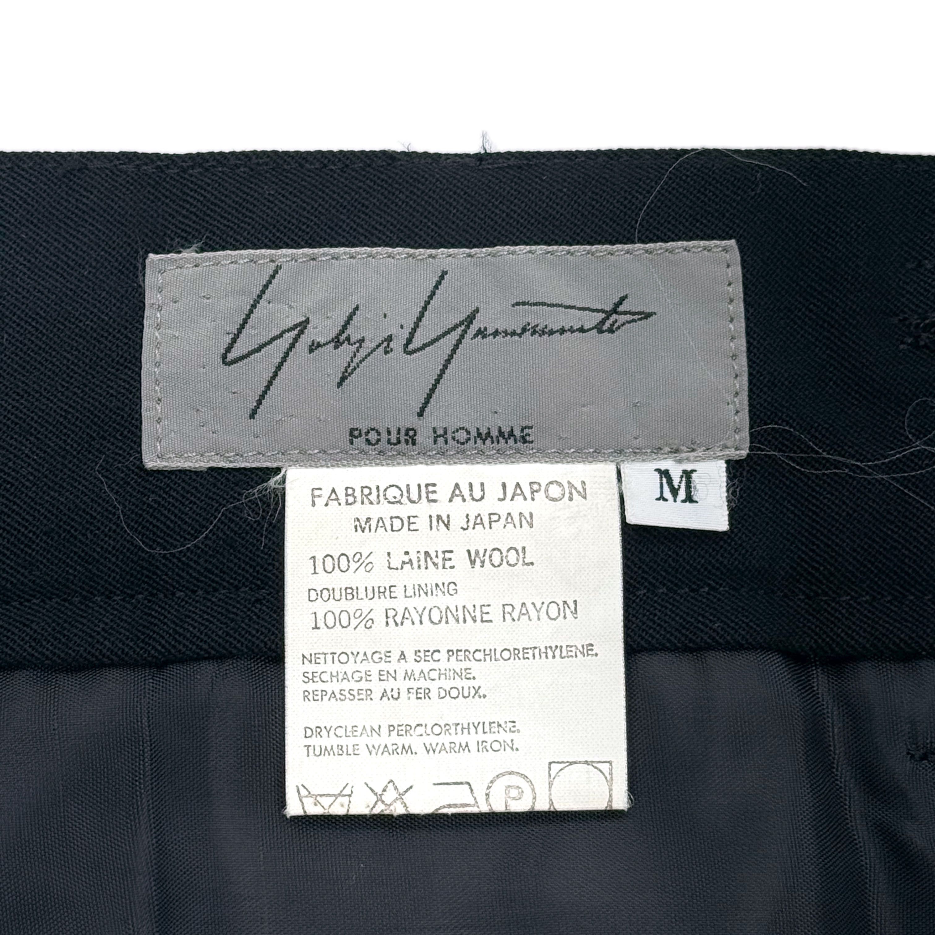 Yohji Yamamoto SS93 'ORANGE TRIANGLE' Print Wool Suit Size 52S - 12 Thumbnail