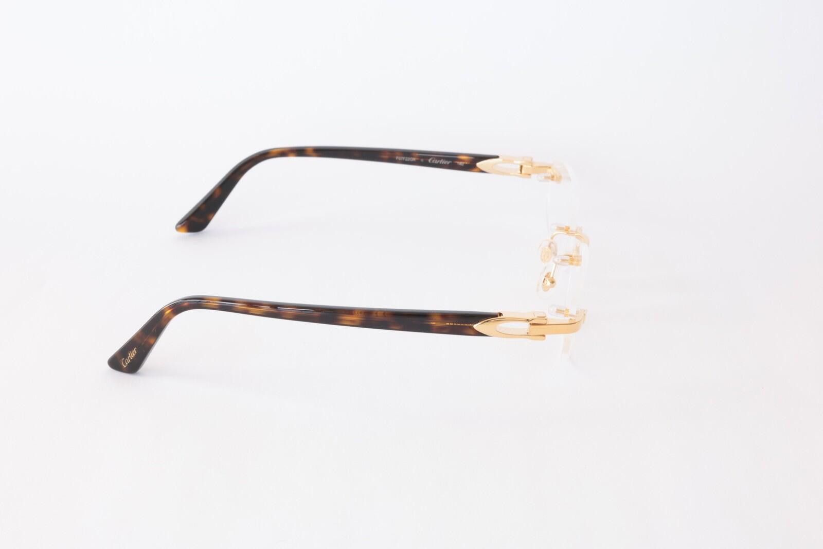 Cartier New Cartier eyewear optical eyeglasses CT0318O 002 gold Size ONE SIZE - 7 Thumbnail