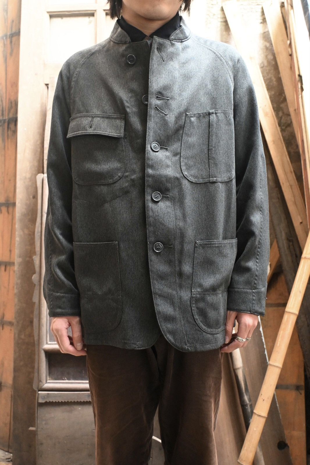 Needles Needles Stand-Collar Chore Jacket Size US XS / EU 42 / 0 - 1 Thumbnail