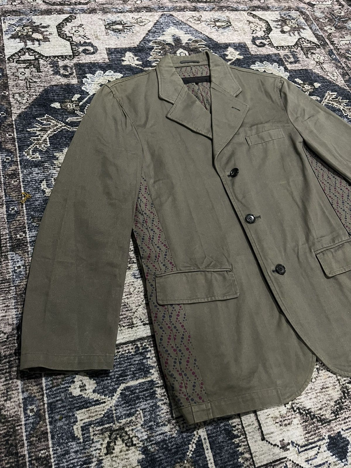 Comme des Garcons 🔥COMME DES GARÇONS HOMME 3 Button Blazer Size US M / EU 48-50 / 2 - 4 Thumbnail