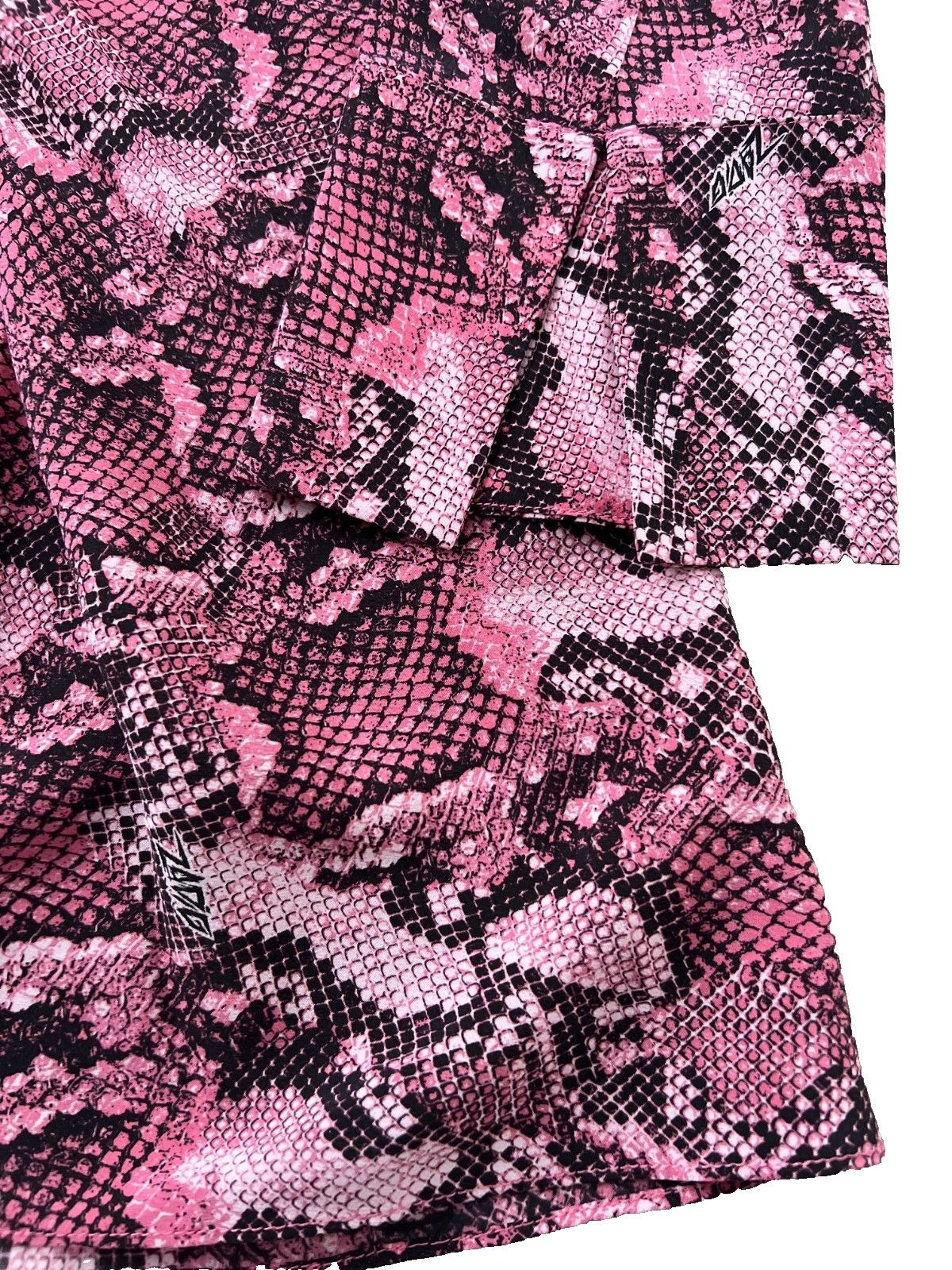 Zadig & Voltaire Zadig & Voltaire Défilé Rozo Snake Silk Print Dress Size L / US 10 / IT 46 - 4 Thumbnail