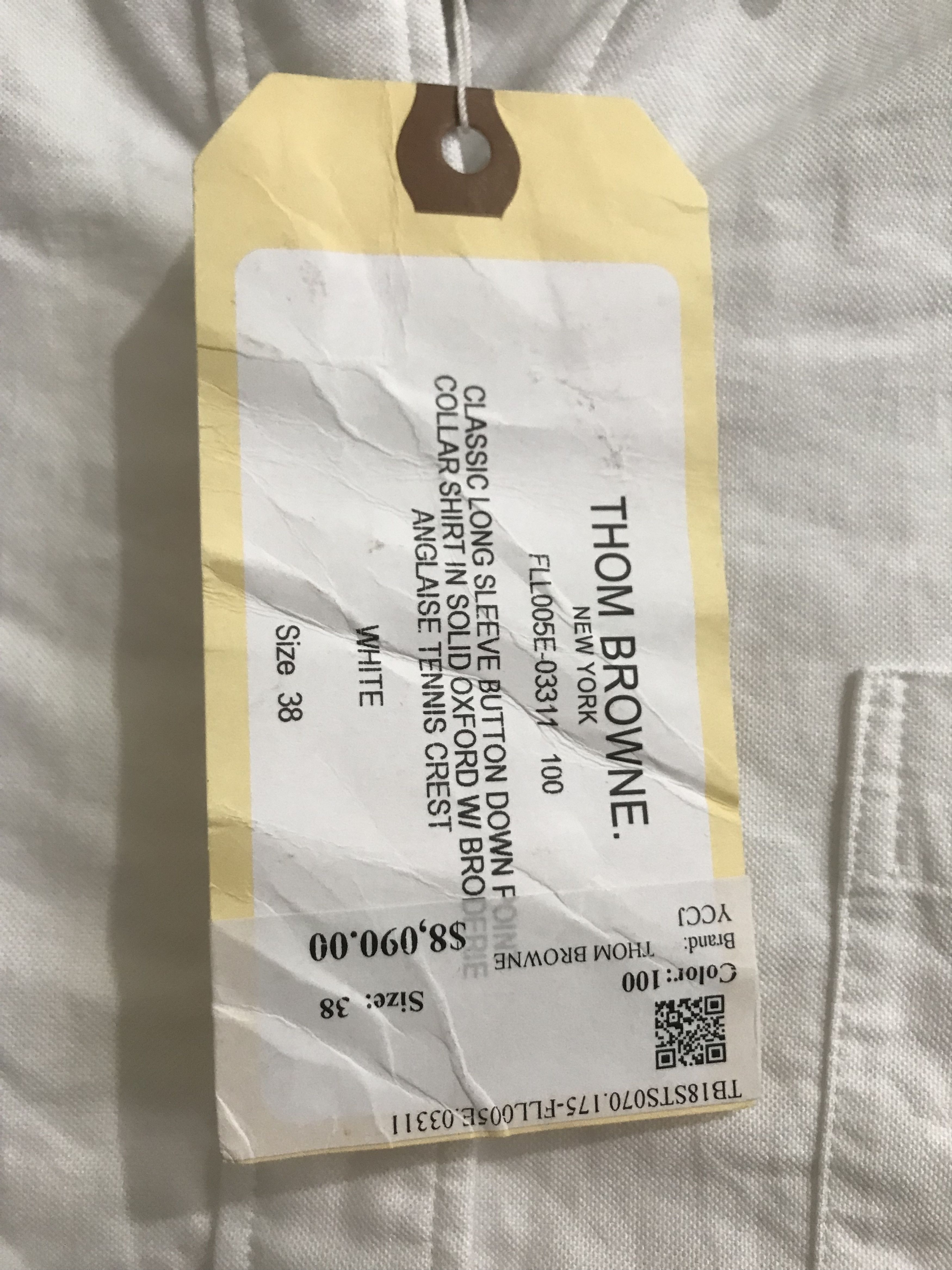 Thom Browne Rare Thom Browne Button Down Longsleeve with Tennis Crest Size US XS / EU 42 / 0 - 5 Thumbnail