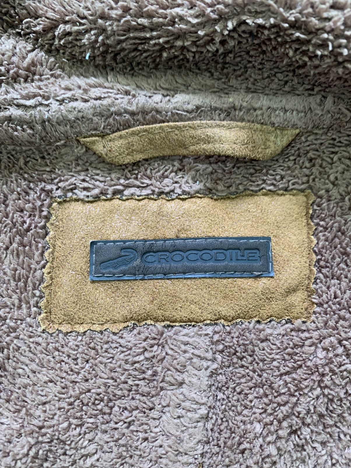 Japanese Brand Vtg Crocodile Fleece Sherpa Like Jacket Size US M / EU 48-50 / 2 - 10 Thumbnail
