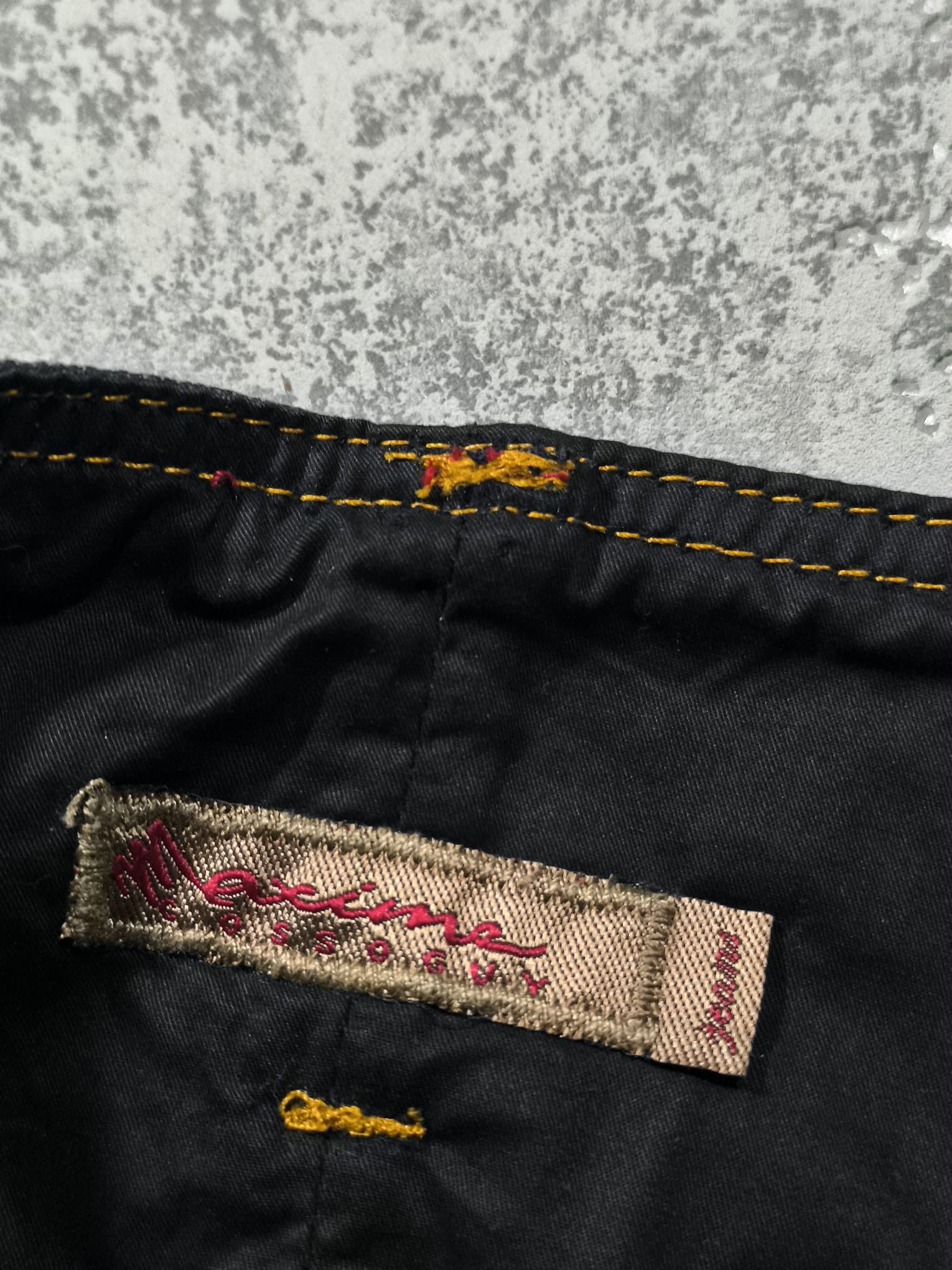 Hysteric Glamour ribcage ultra highrise tribal raw wash denim jeans Size 30" / US 8 / IT 44 - 6 Thumbnail