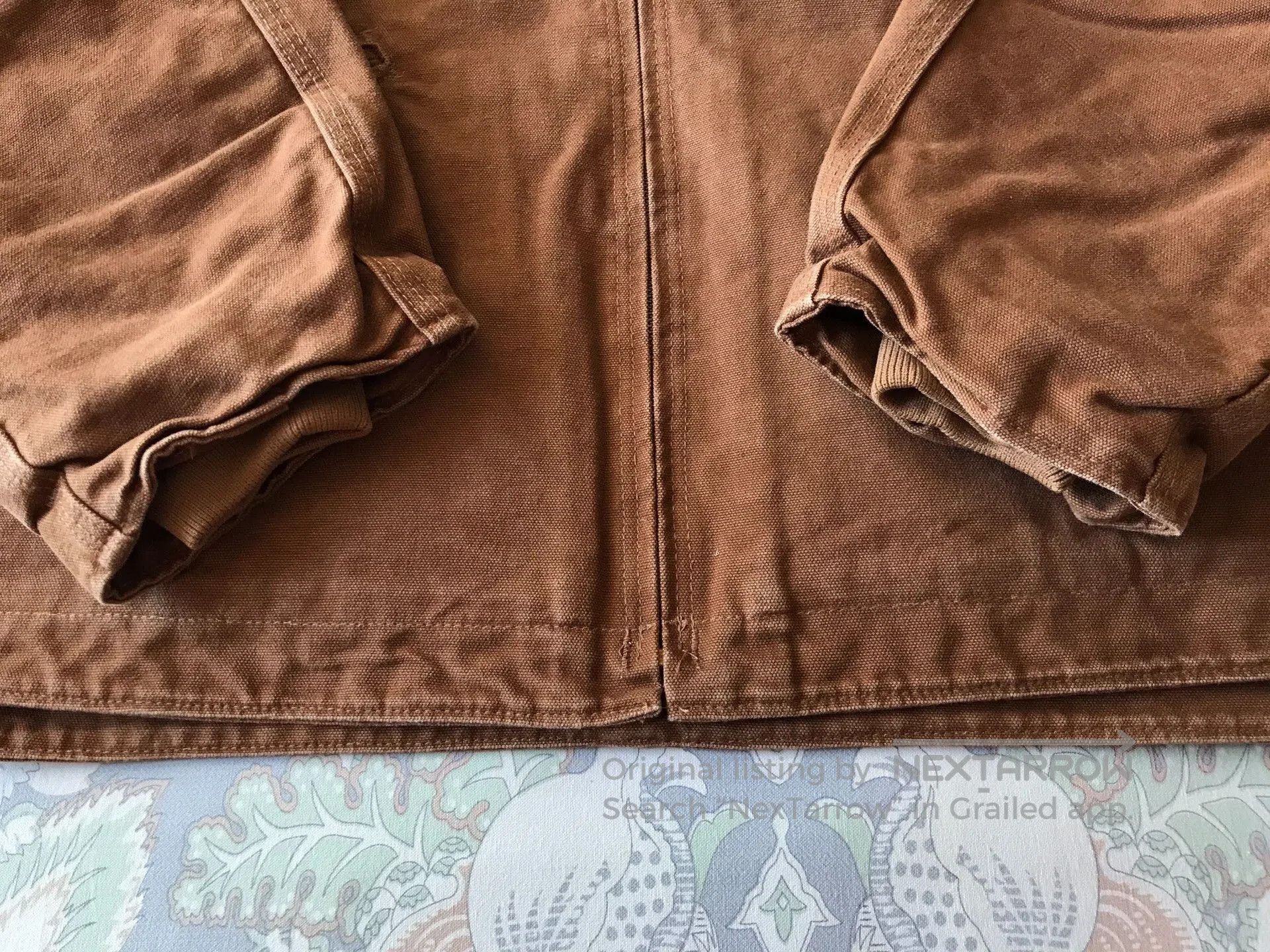 Carhartt Carhartt J141 Brown Hooded Canvas Jacket. Size US XXL / EU 58 / 5 - 4 Thumbnail