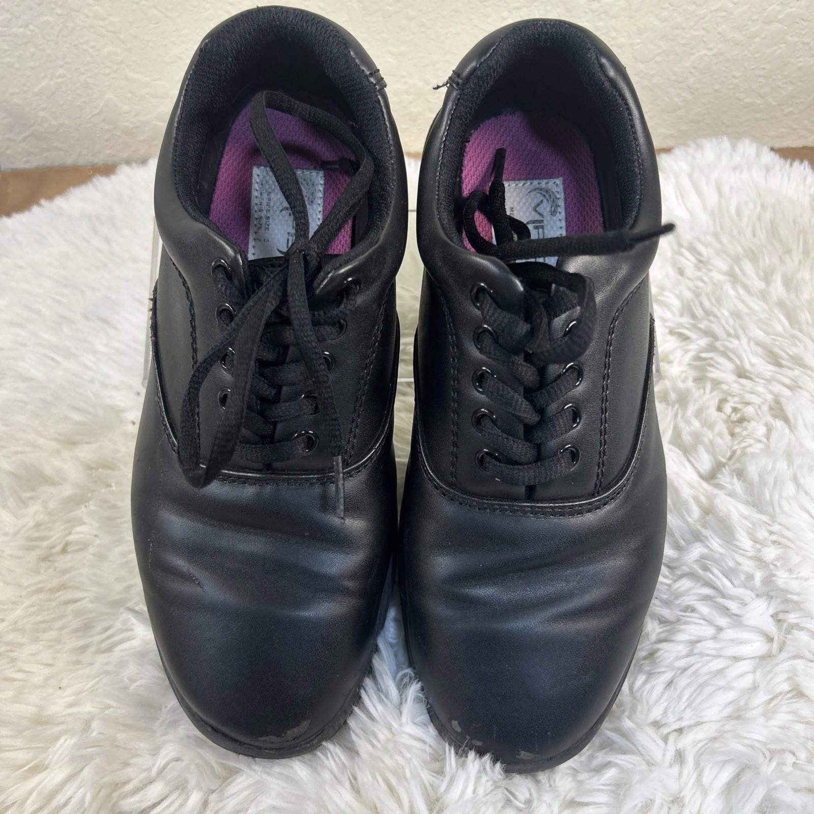 Designer VIPER Shoes Unisex Band Oxford Black Toe Lace Up Casual W7M5 Size US 7.5 / IT 37.5 - 1 Thumbnail
