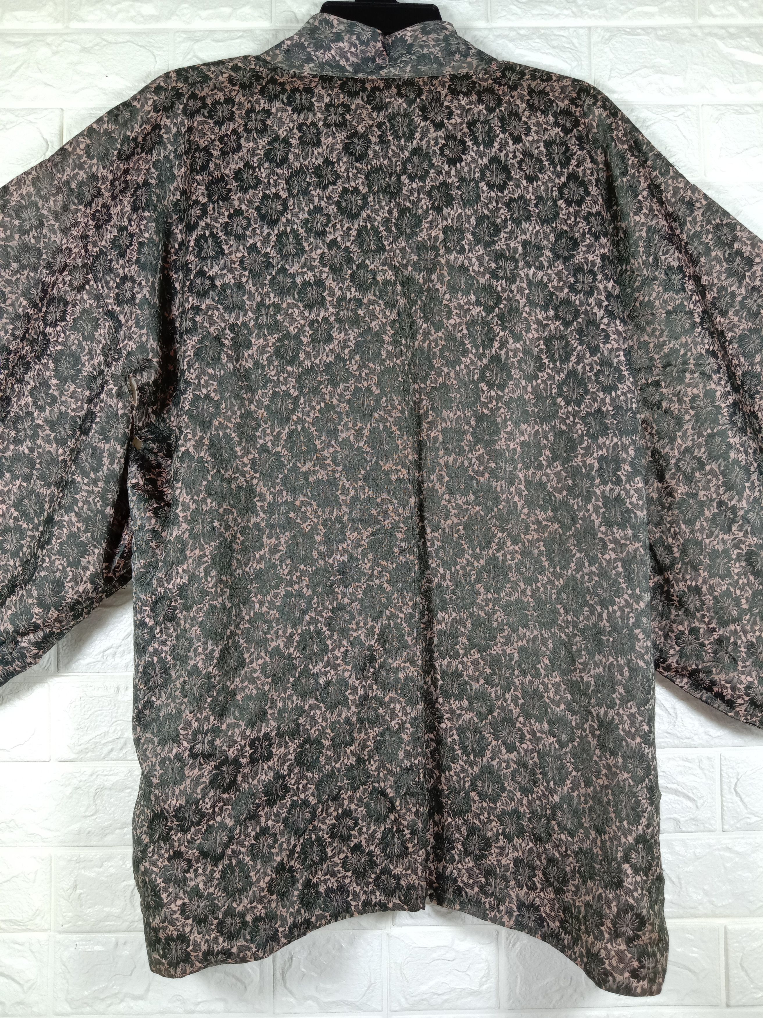 Japanese Brand Vintage Kimono Noragi Haori Hanten Cardigan Size US XL / EU 56 / 4 - 6 Thumbnail