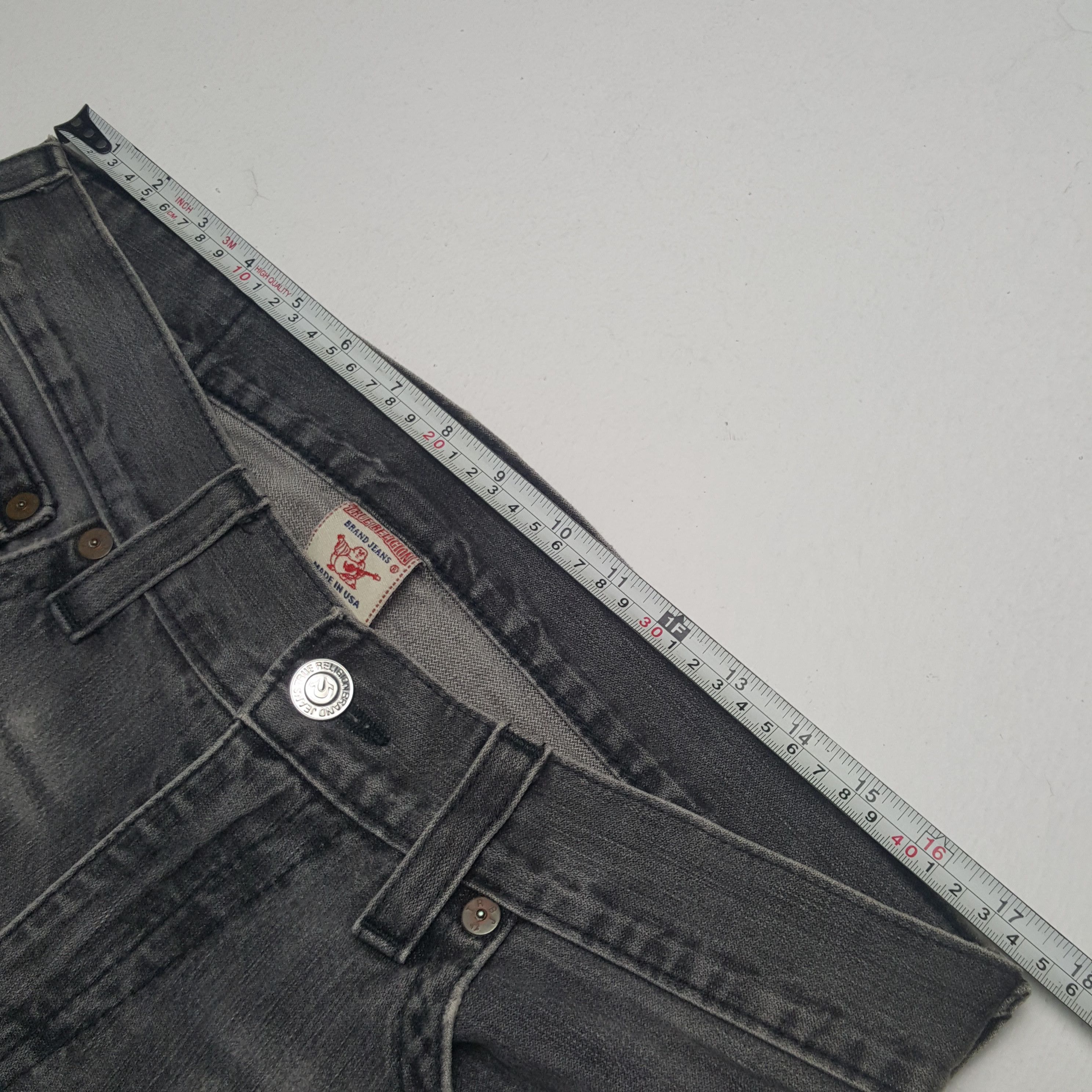 True Religion × Vintage True Religion Daily Streetwear Style Distressed Jeans Size US 35 - 10 Thumbnail