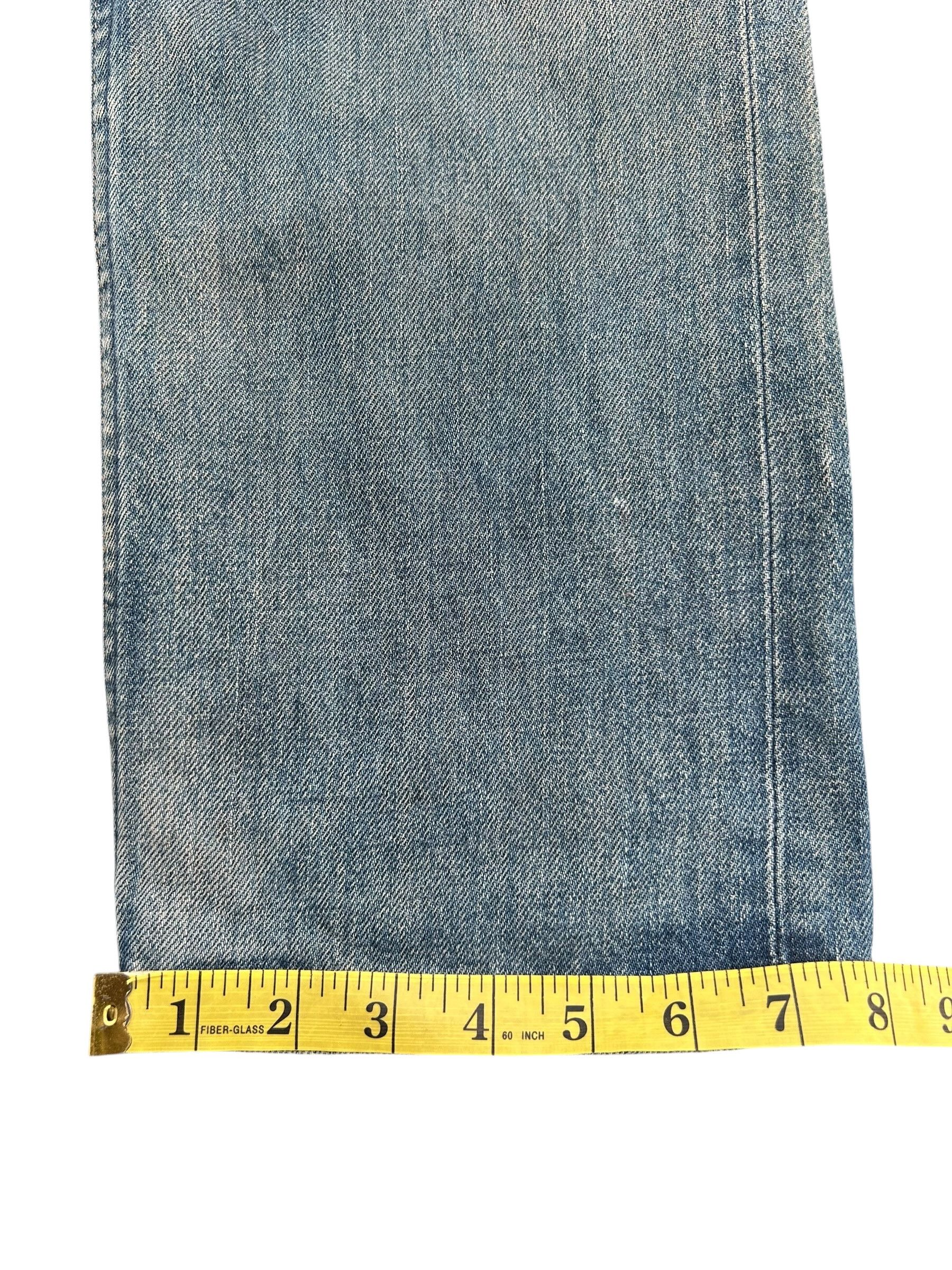 Kapital × Vintage × Wrangler Vintage Wrangler Selvedge Rusty Mud Wash Denim Jeans Size US 28 / EU 44 - 17 Thumbnail