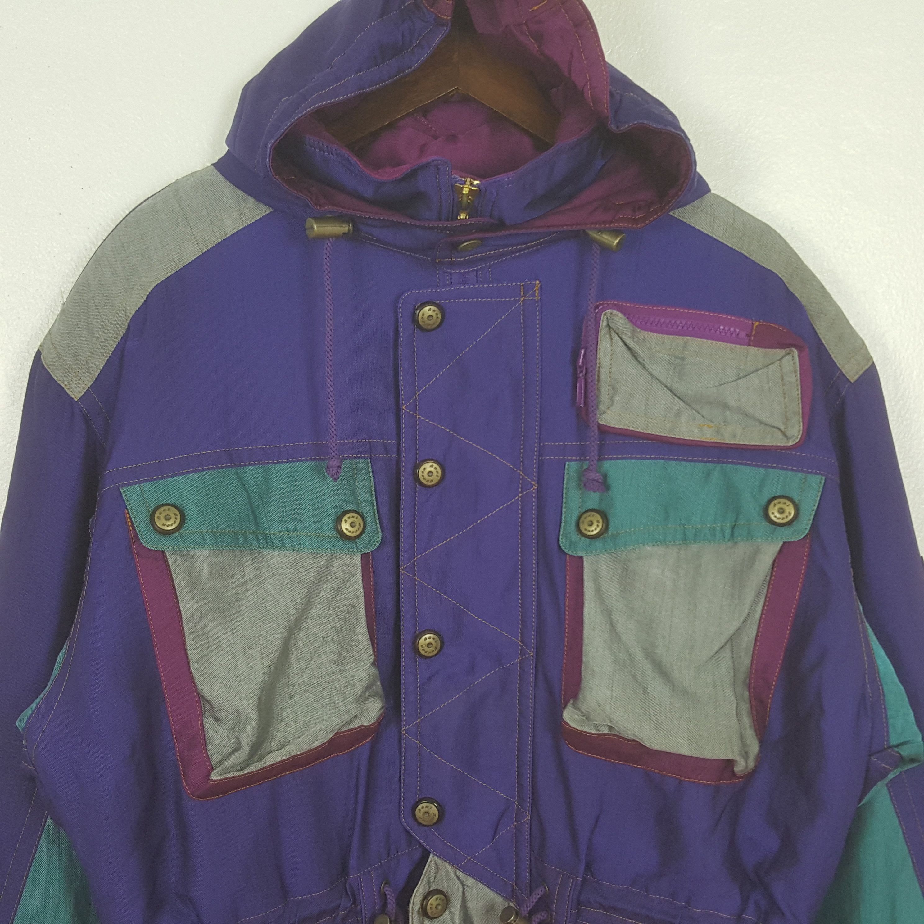Japanese Brand Vintage Anzi Besson Sports Ski Winter Jacket Size US M / EU 48-50 / 2 - 2 Thumbnail