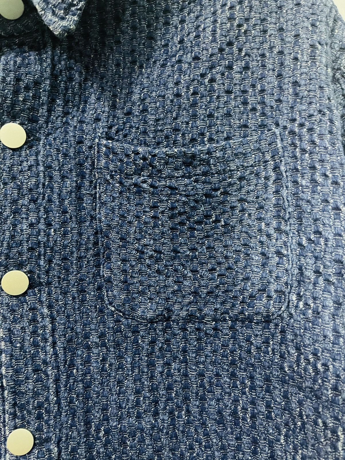 The Unbranded Brand Mi Han Button Up Tweed Jacket (07) Size US L / EU 52-54 / 3 - 6 Thumbnail
