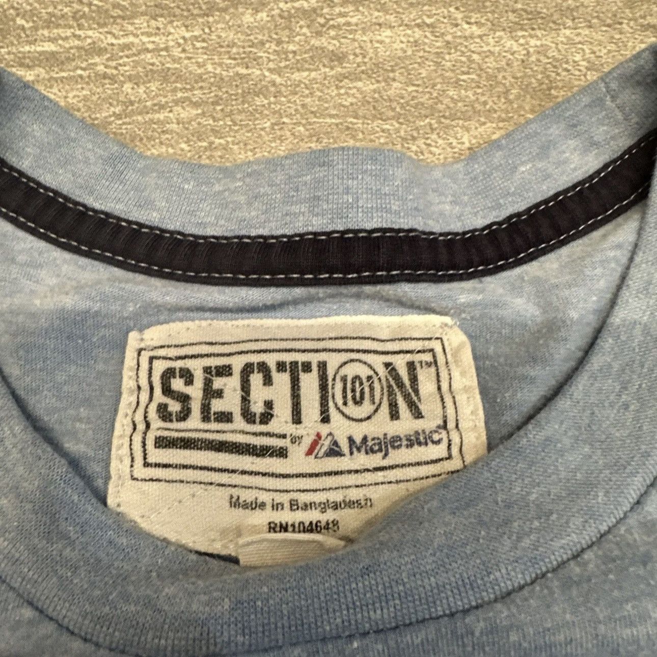 Majestic × NCAA Majestic Section 101 UNC TarHeels North Carolina State Shirt Size US L / EU 52-54 / 3 - 4 Thumbnail
