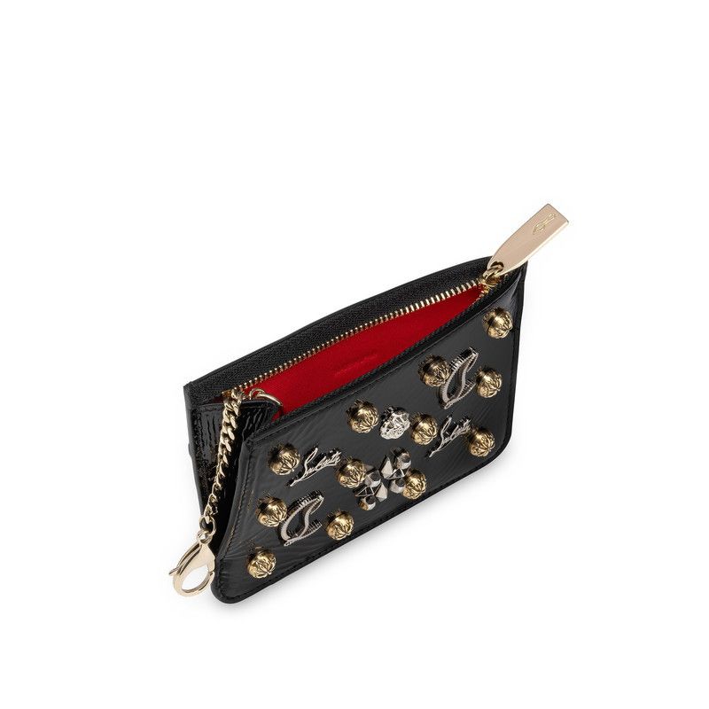 Christian Louboutin oc11z0126 Size: OS/Paloma Keycase in Black Size ONE SIZE - 2 Thumbnail