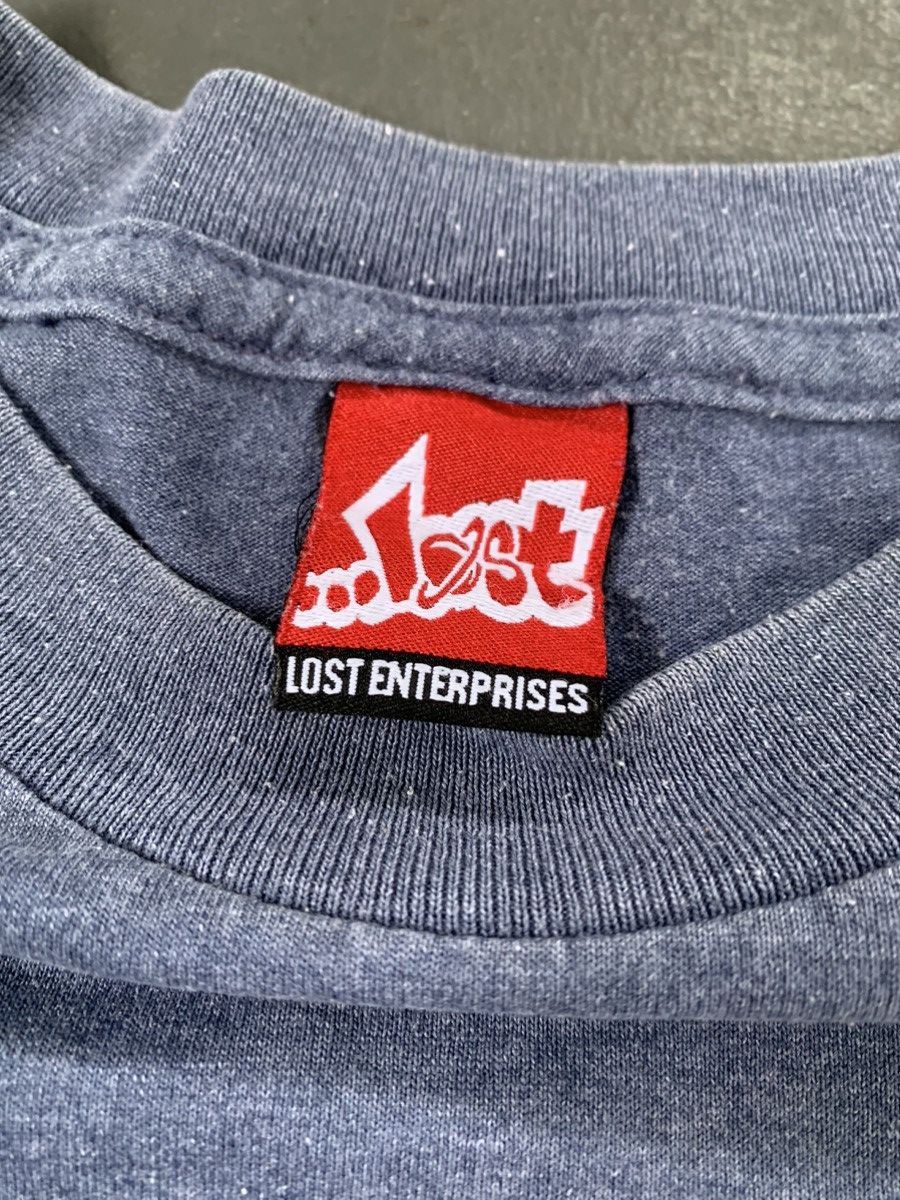 Lost Enterprises × Vintage Vintage 2000s Lost Enterprises Skate Tee Size US L / EU 52-54 / 3 - 5 Thumbnail