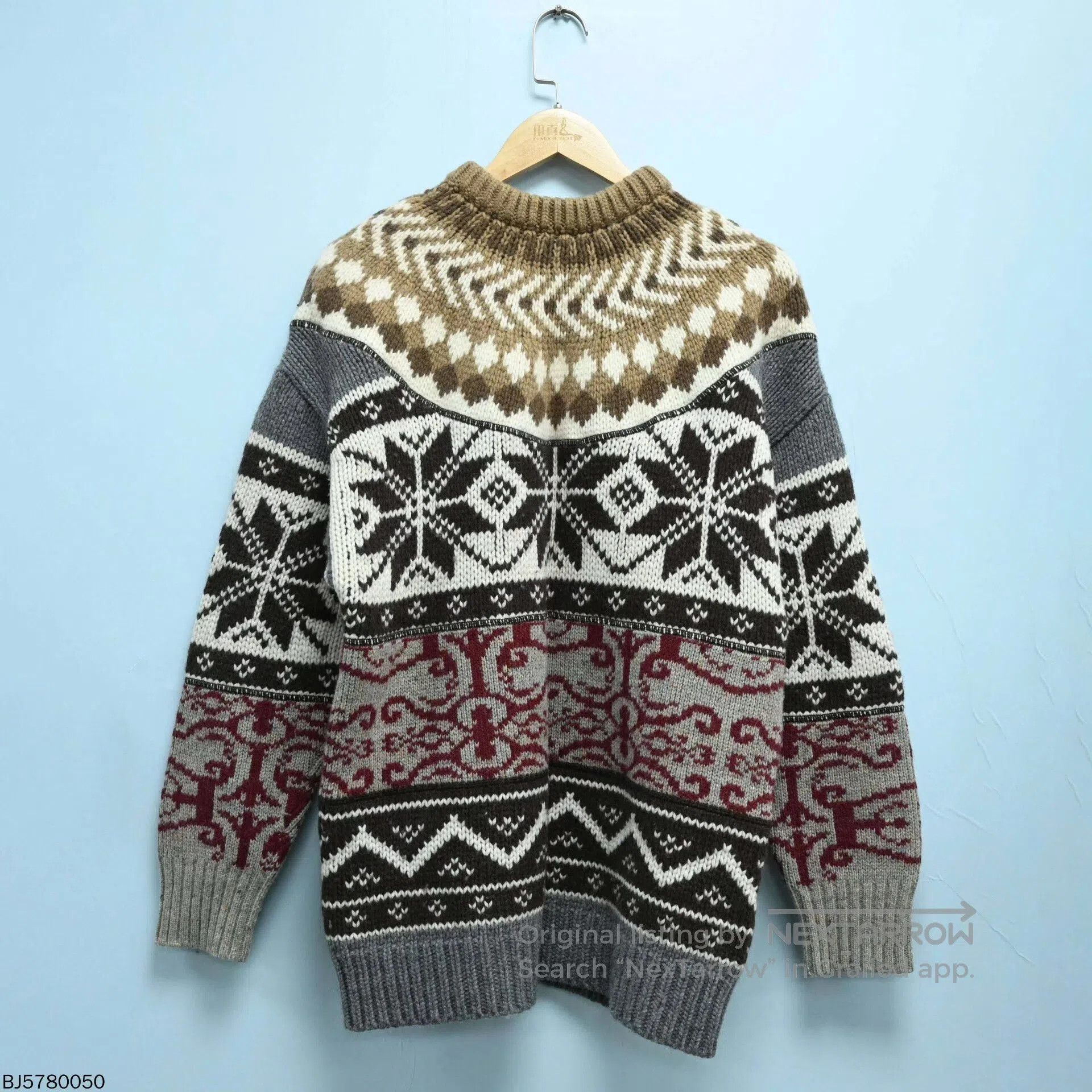Loewe geometric patterned wool sweater from loewe. Size US S / EU 44-46 / 1 - 1 Thumbnail