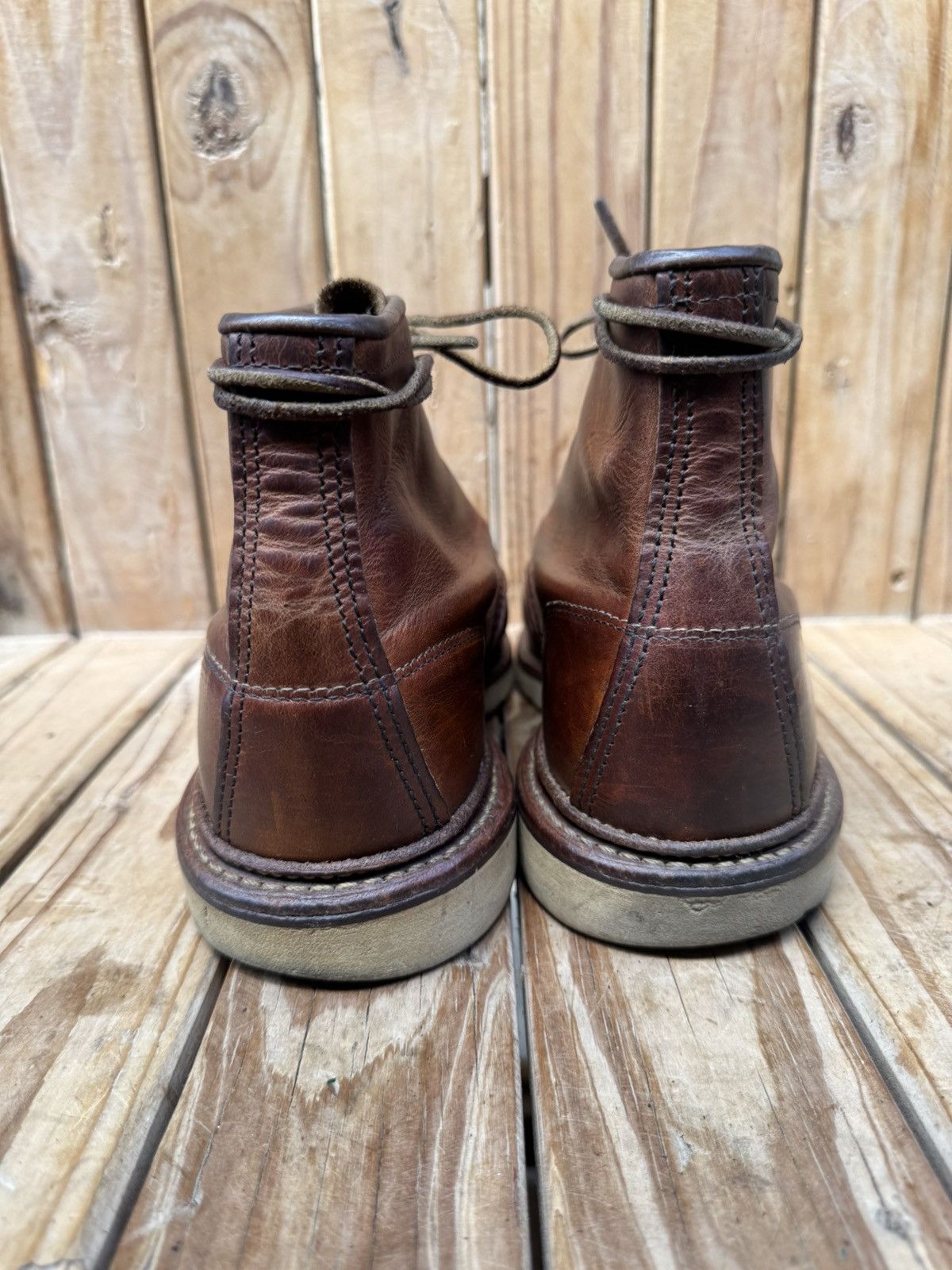 Red Wing Red Wing 1907 Copper Rough Brown Boots UK 7.5 D | EUR 41.5 Size US 8.5 / EU 41-42 - 11 Thumbnail