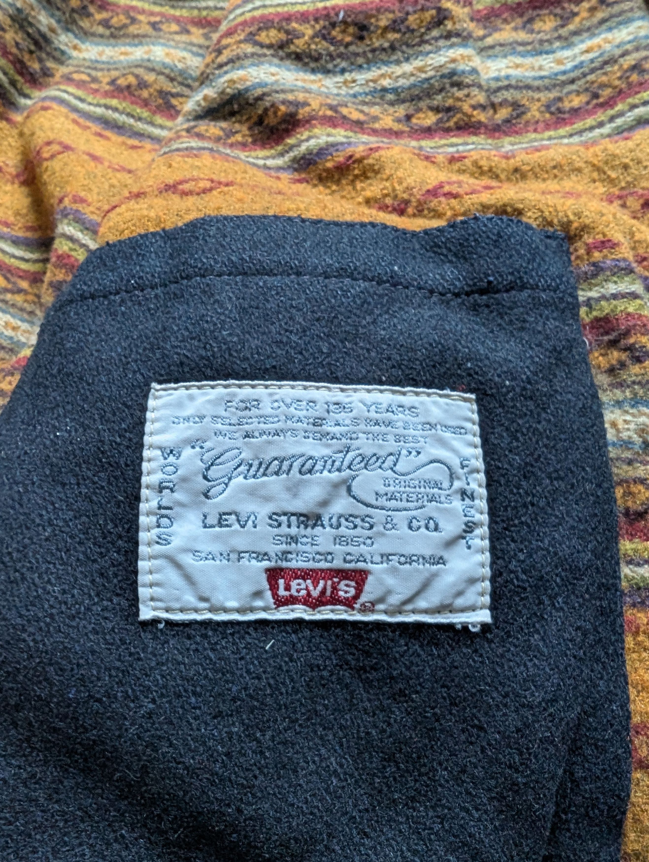 Levi's Navy Levi's Sport vintage duffle coat white tab Size US XL / EU 56 / 4 - 2 Thumbnail