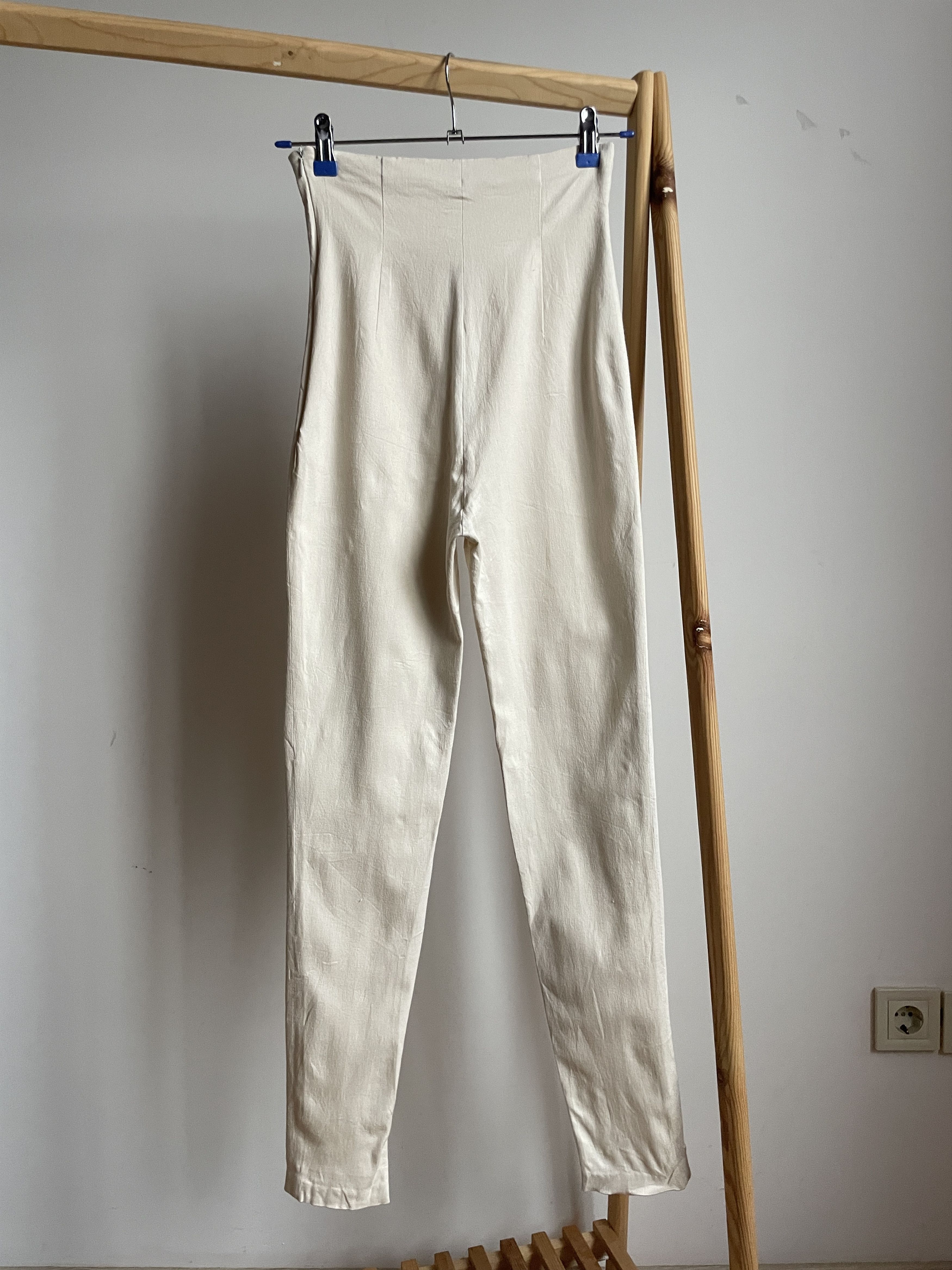 Dolce & Gabbana Dolce & Gabbana Vintage 90's High Waisted Viscose Leggings Size 30" / US 8 / IT 44 - 2 Thumbnail