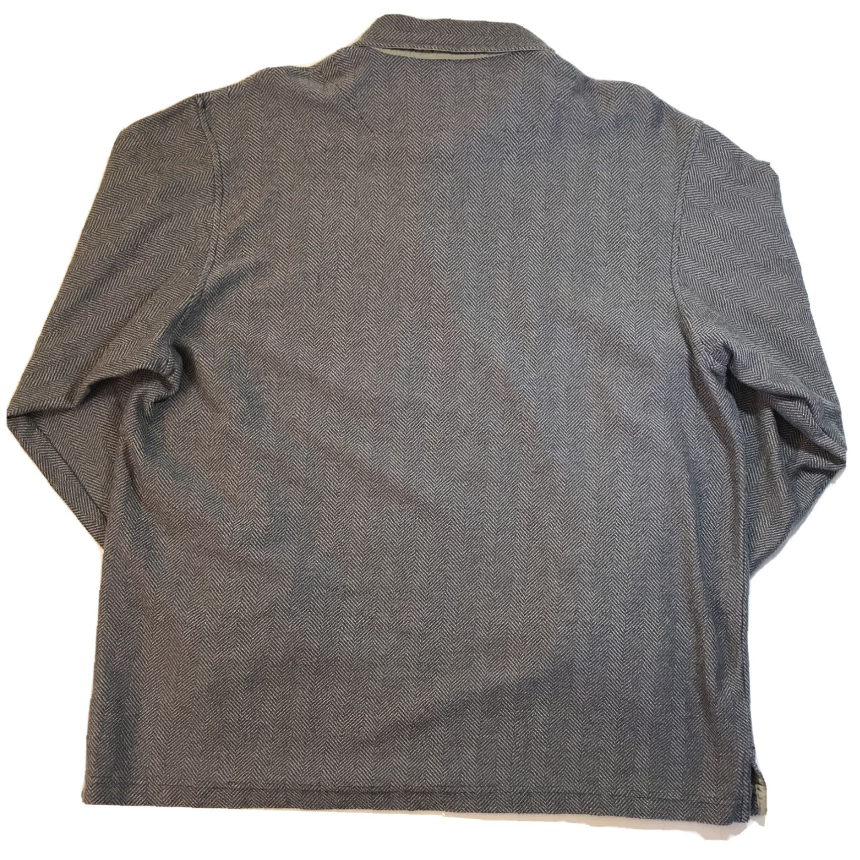 Vintage VINTAGE LL BEAN Polo Shirt Long Sleeve Herringbone Brown XL Reg Classic Mens 90s Outdoor Casual Size US XL / EU 56 / 4 - 7 Thumbnail
