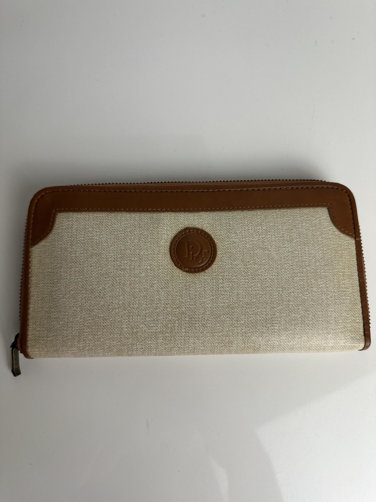 Dior Christian Dior Vintage Zip Long Wallet Size ONE SIZE - 1 Thumbnail