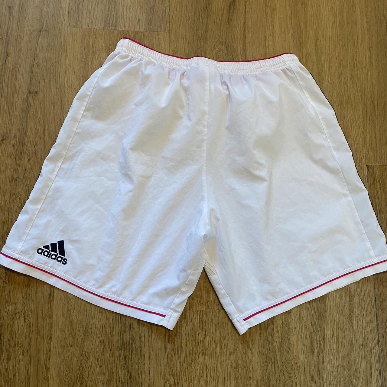 Adidas 2014-15 Real Madrid Shorts Football Shirt La Liga Ronaldo Size US M / EU 48-50 / 2 - 2 Thumbnail