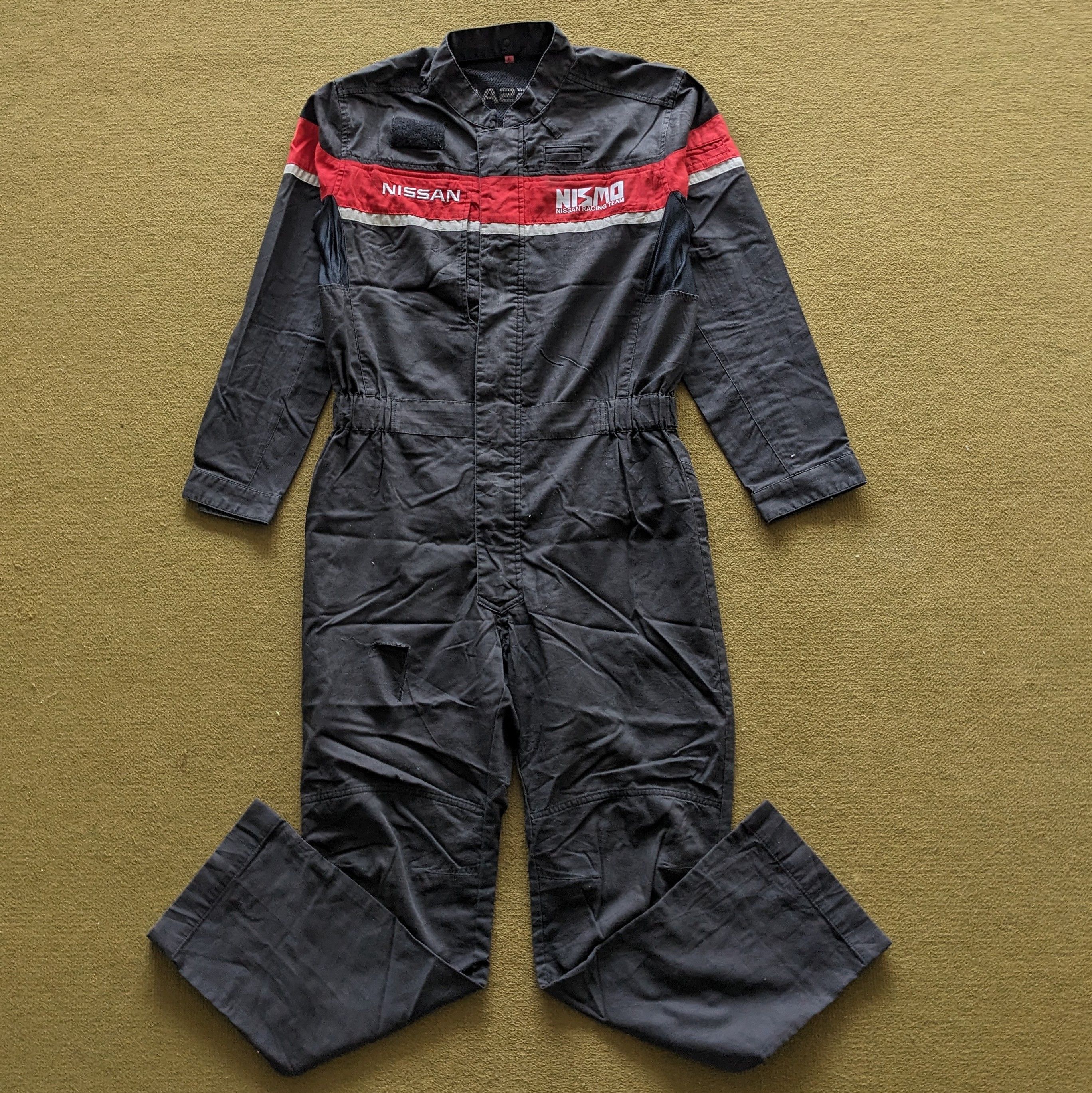 Japanese Brand Vintage NISMO NISSAN Racing Coverall Workwear Custom Jacket Size US M / EU 48-50 / 2 - 1 Thumbnail