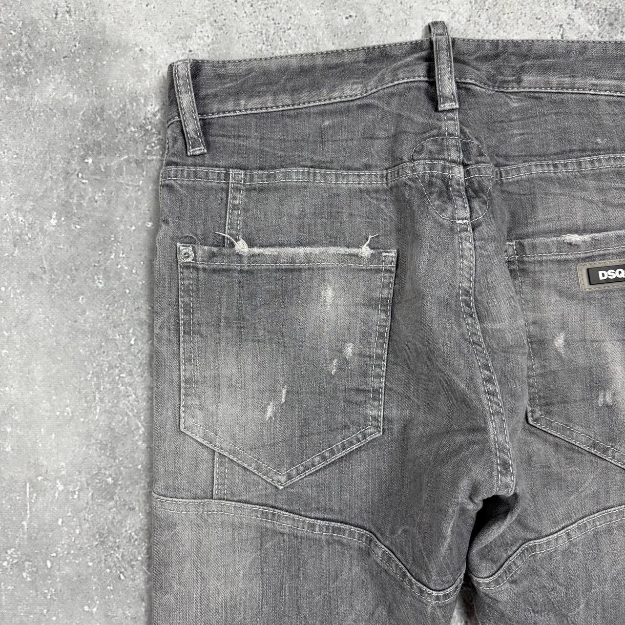 Dsquared2 Dsquared2 Tidy Biker Jeans Made In Italy Gray Size 46 Size US 30 / EU 46 - 19 Thumbnail