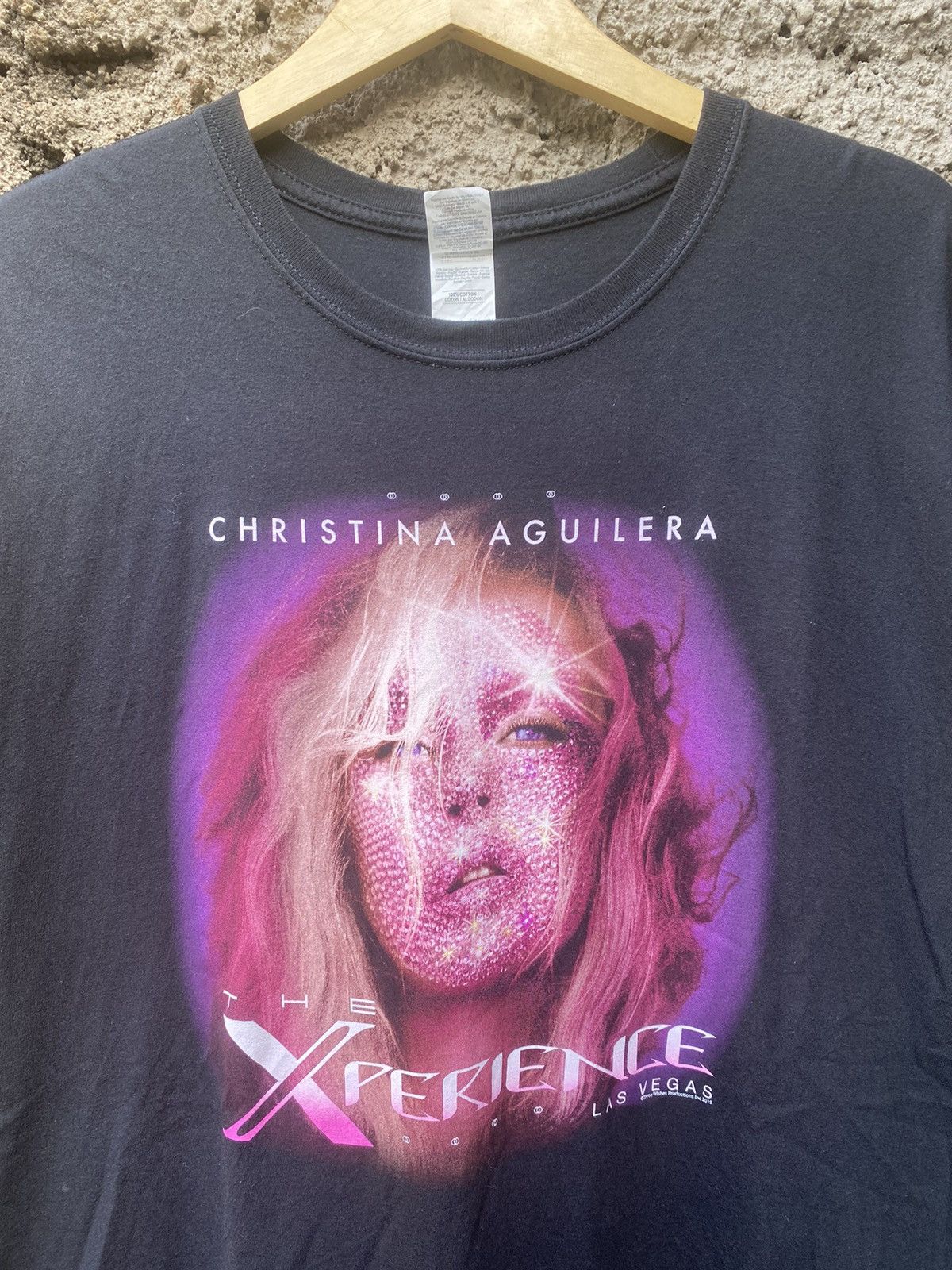 Band Tees × Vintage Christina Aguilera Experience Tour Shirt Size US XL / EU 56 / 4 - 2 Thumbnail