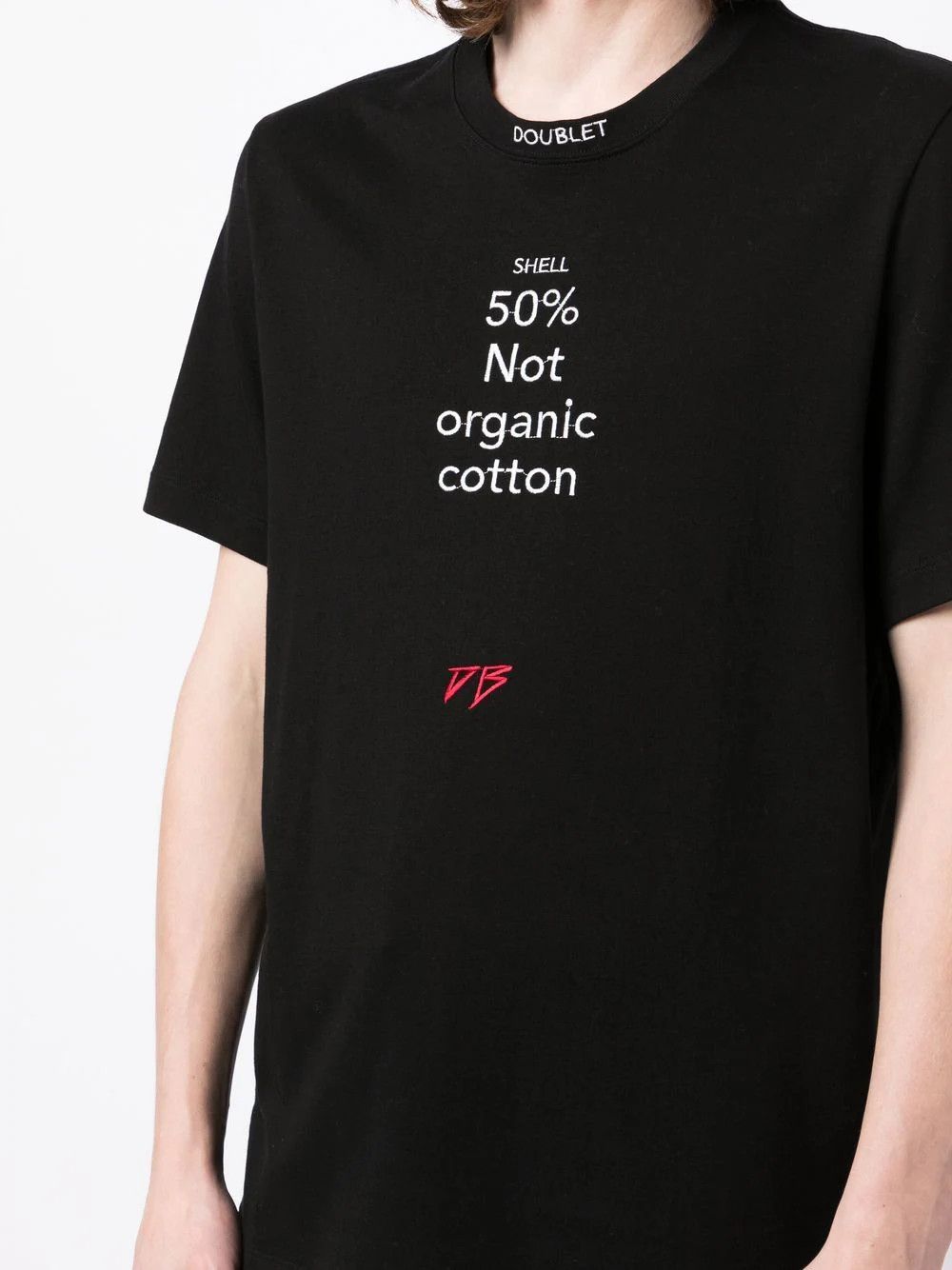 Doublet o1mris0824 Knit T-Shirt in Black Size US S / EU 44-46 / 1 - 5 Thumbnail