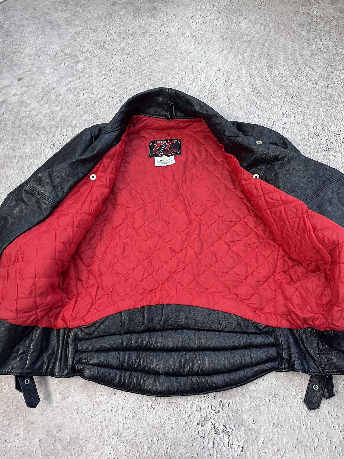 Japanese Brand SALE💣💣Vintage Real Leather HEAVY! Biker Racing Jacket Size US M / EU 48-50 / 2 - 10 Thumbnail