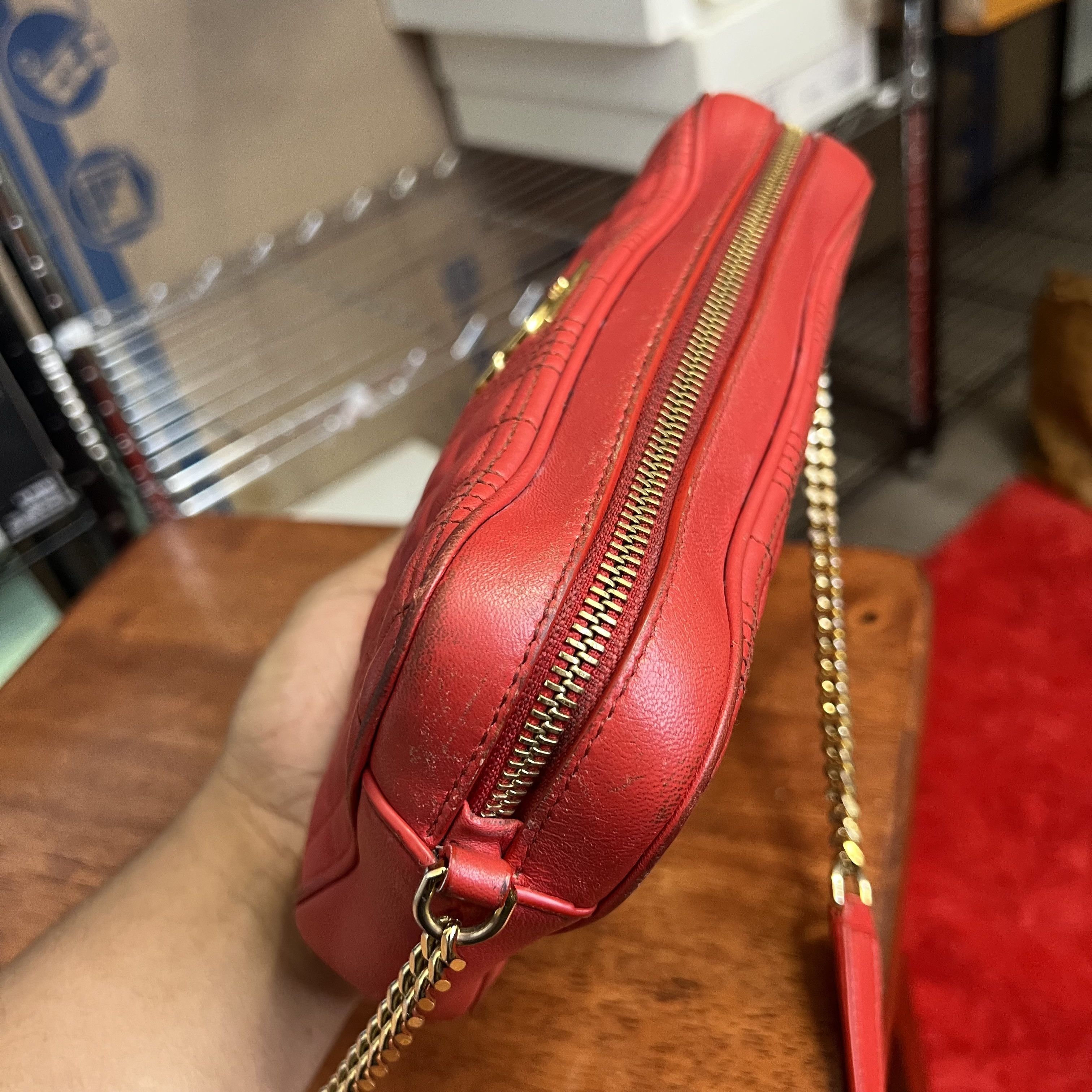 Burberry Burberry Lola Quilted Camera Bag Red Size ONE SIZE - 20 Thumbnail