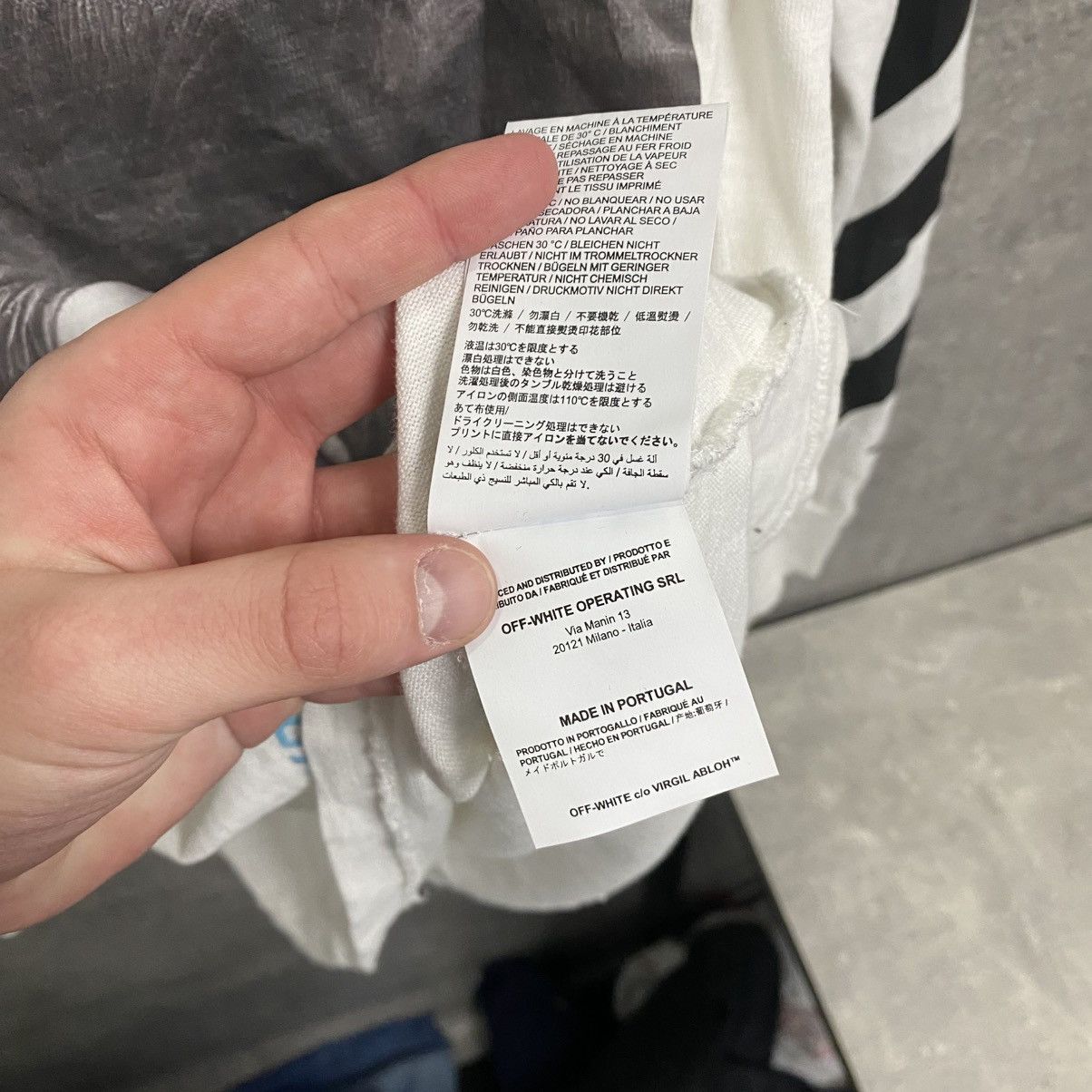 Off-White Off-White Mona Lisa Long Sleeve Tee Size US S / EU 44-46 / 1 - 18 Thumbnail