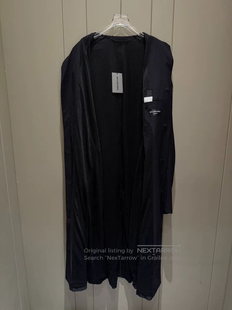 Balenciaga Balenciaga Minimalist Lapel Overcoat Size US S / EU 44-46 / 1 - 4 Thumbnail