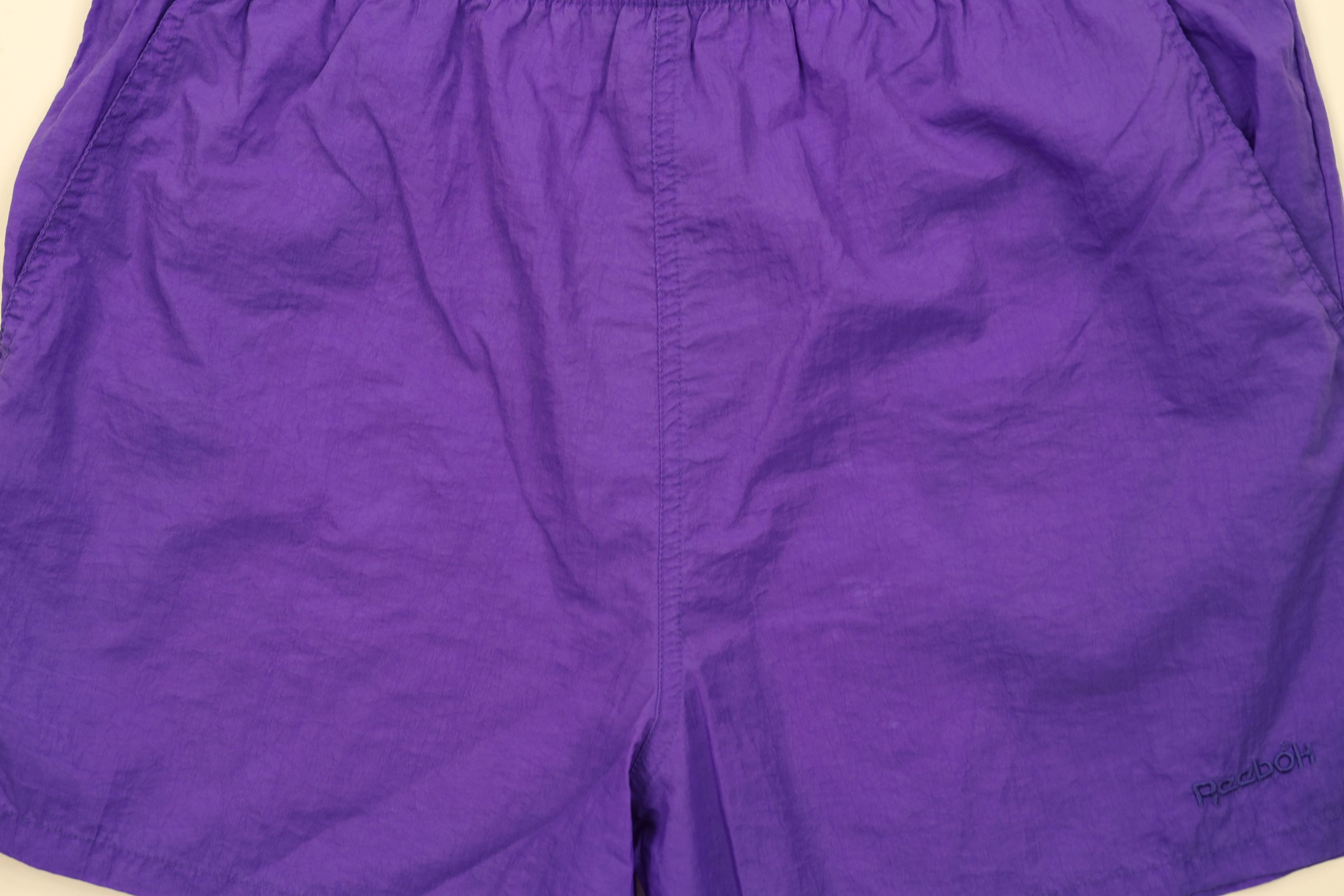 Reebok Vintage 90s Reebok Above Knee Running Jogging Soccer Shorts Size US 32 / EU 48 - 3 Thumbnail