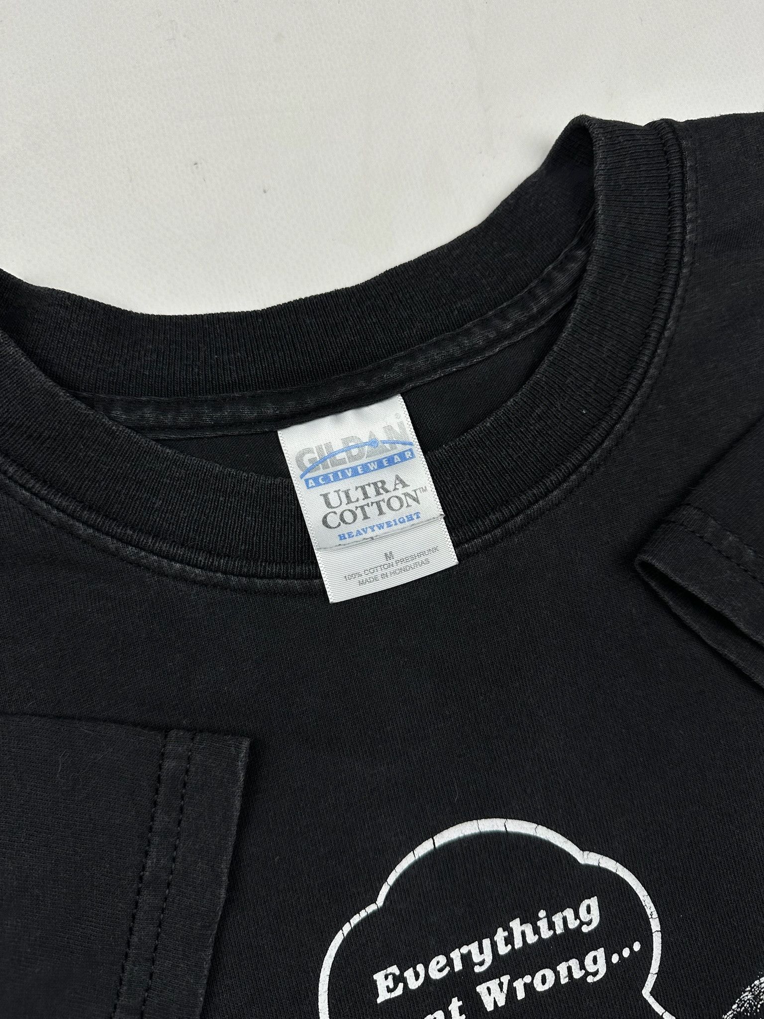 Band Tees Vintage DJ Shadow Tour Tee Shirt 2002 everything went wrong Size US M / EU 48-50 / 2 - 4 Thumbnail