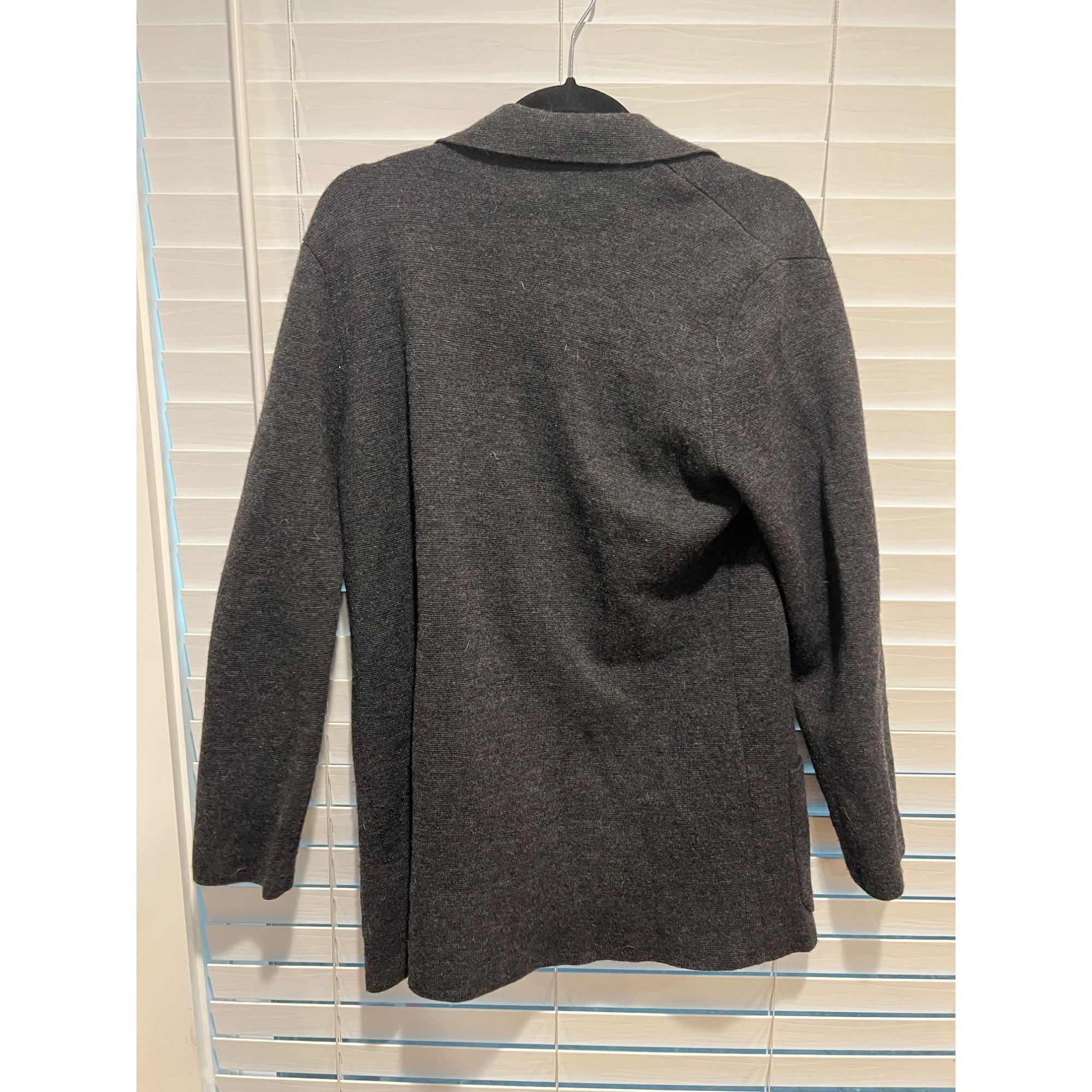 Lauren Ralph Lauren Ralph Lauren Black Merino Wool Double Breasted Crest Crown L Size L / US 10 / IT 46 - 5 Thumbnail