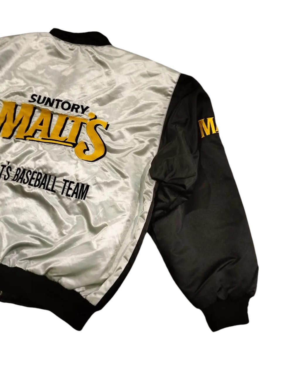 MLB × Vintage VTG Varsity Suntory Malt’s Baseball Team Embroidered Jacket Size US L / EU 52-54 / 3 - 6 Thumbnail